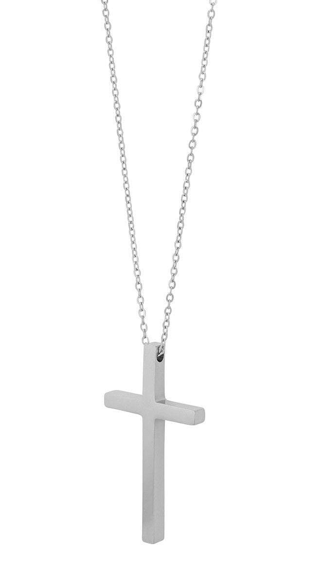 Adelia´s Kette mit Anhänger »Adelia's Unisex Edelstahl Halskette mit Anhänger Kreuz«