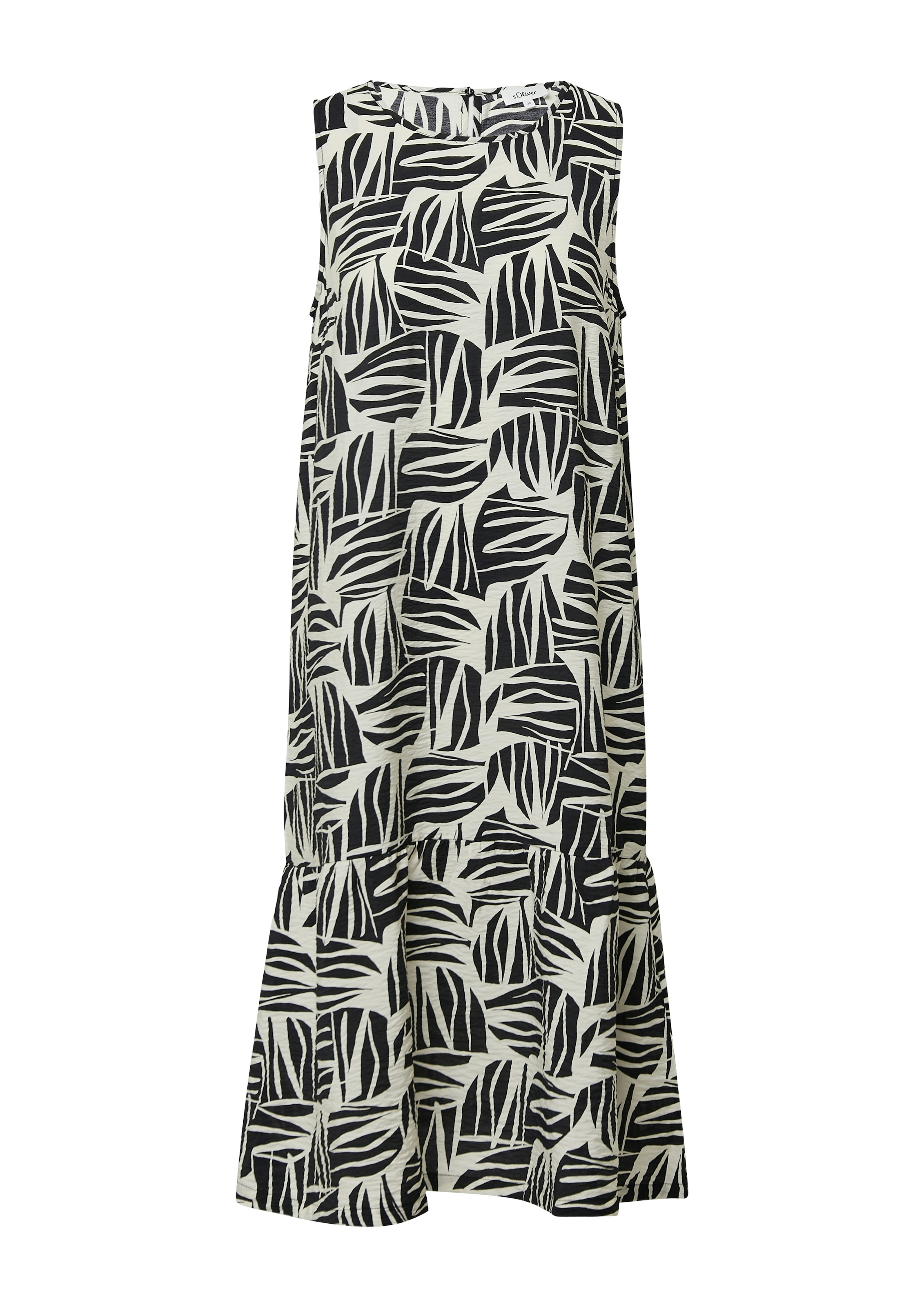 s.Oliver Midikleid mit All-Over Print