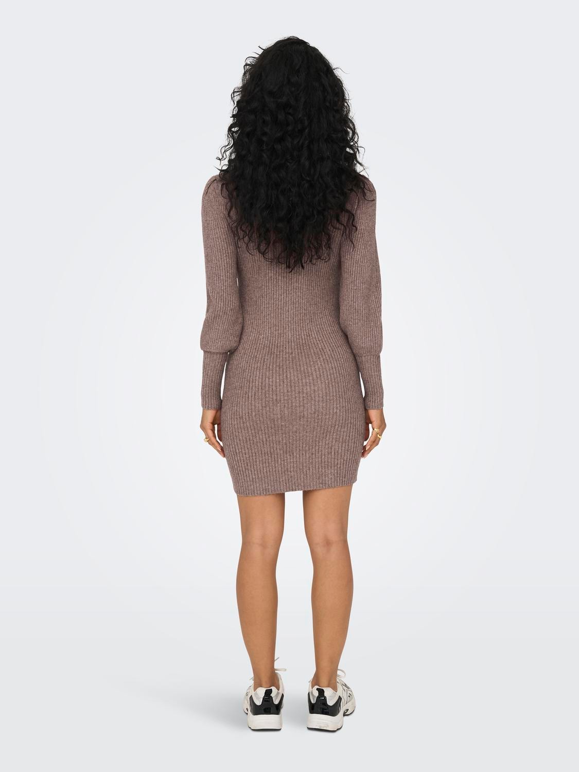 ONLY Strickkleid »ONLKATIA L/S DRESS KNT NOOS«