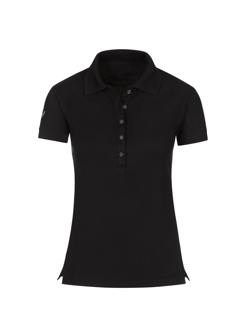 Trigema Poloshirt »TRIGEMA Poloshirt mit Kristallsteinen«, (1 tlg.)