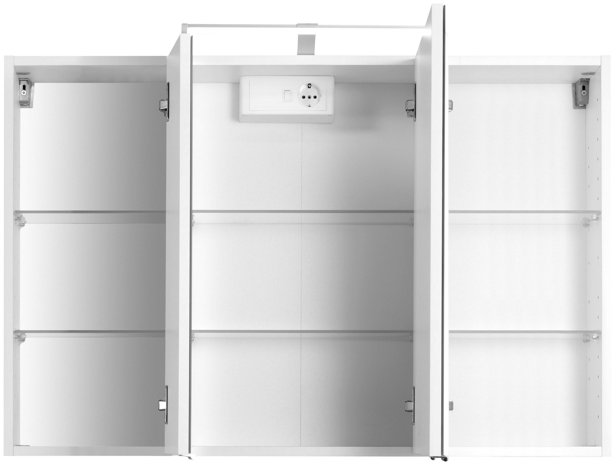 welltime Spiegelschrank »Texas« Breite 90 cm, mit LED-Beleuchtung