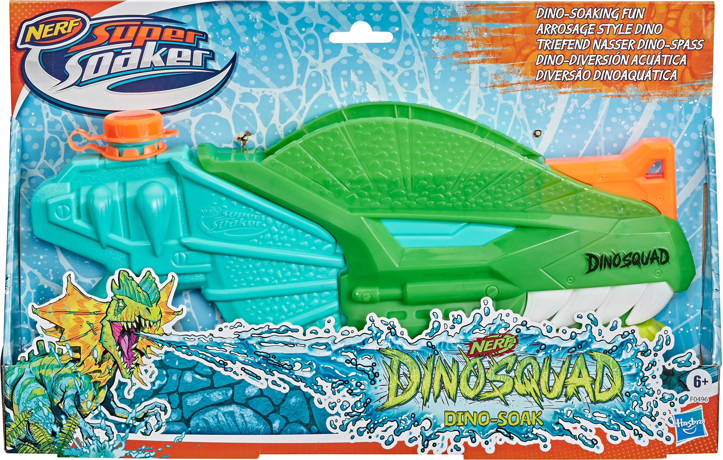 Hasbro Wasserpistole »Nerf, Wasserblaster, Super Soaker DinoSquad Dino-Soak«