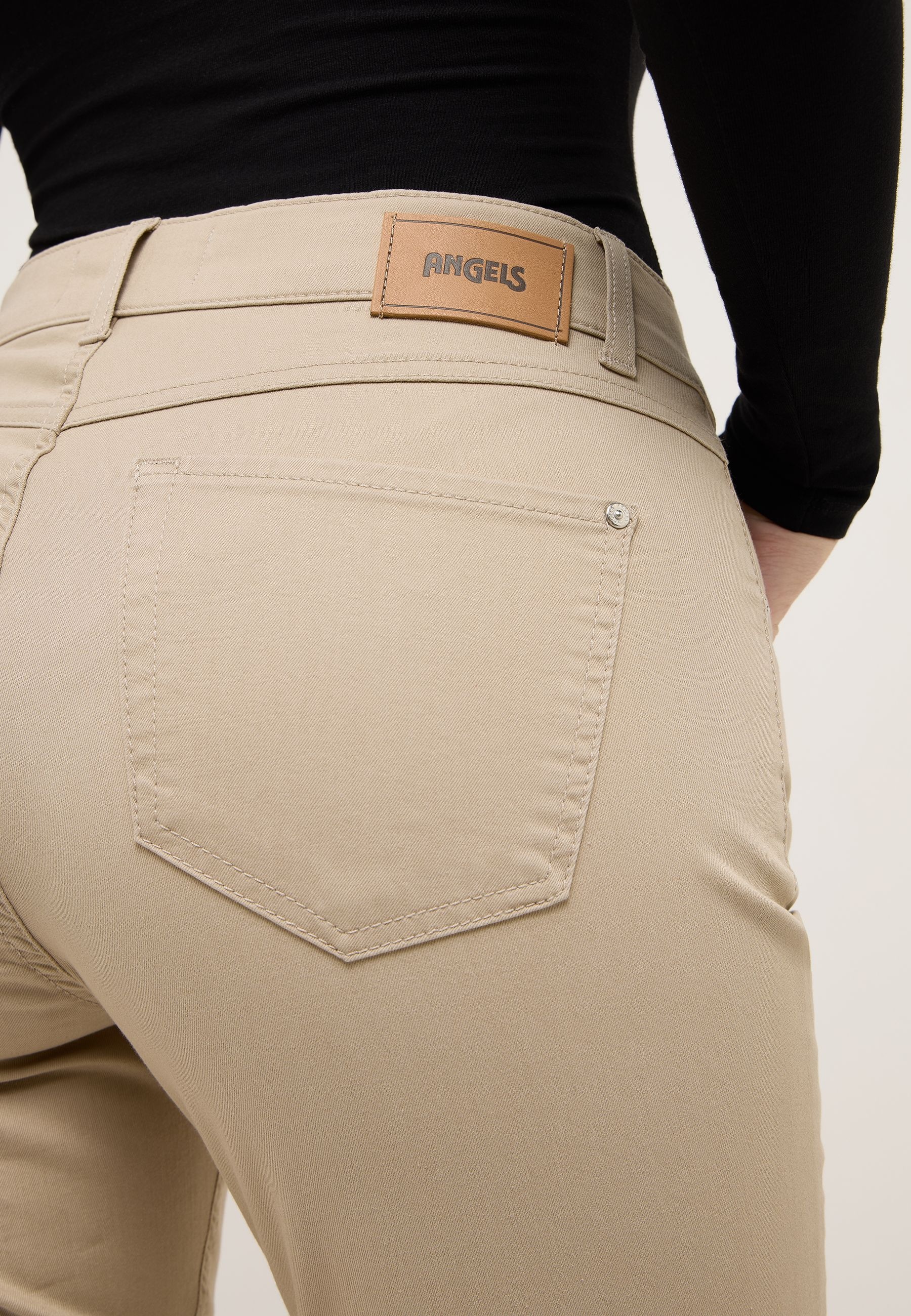 ANGELS Slim-fit-Jeans »CAPRI TURN UP« im Five-Pocket Style