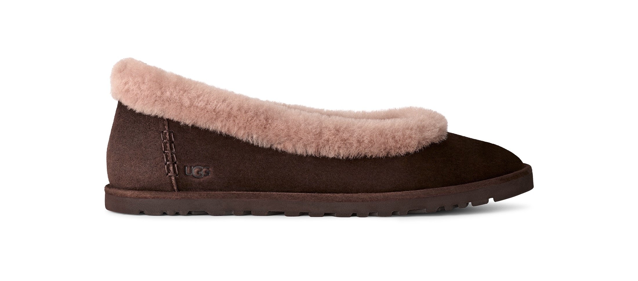 UGG Ballerina »Zora Ballet Flat«  Homeslippers, Flats mit Logoverzierung