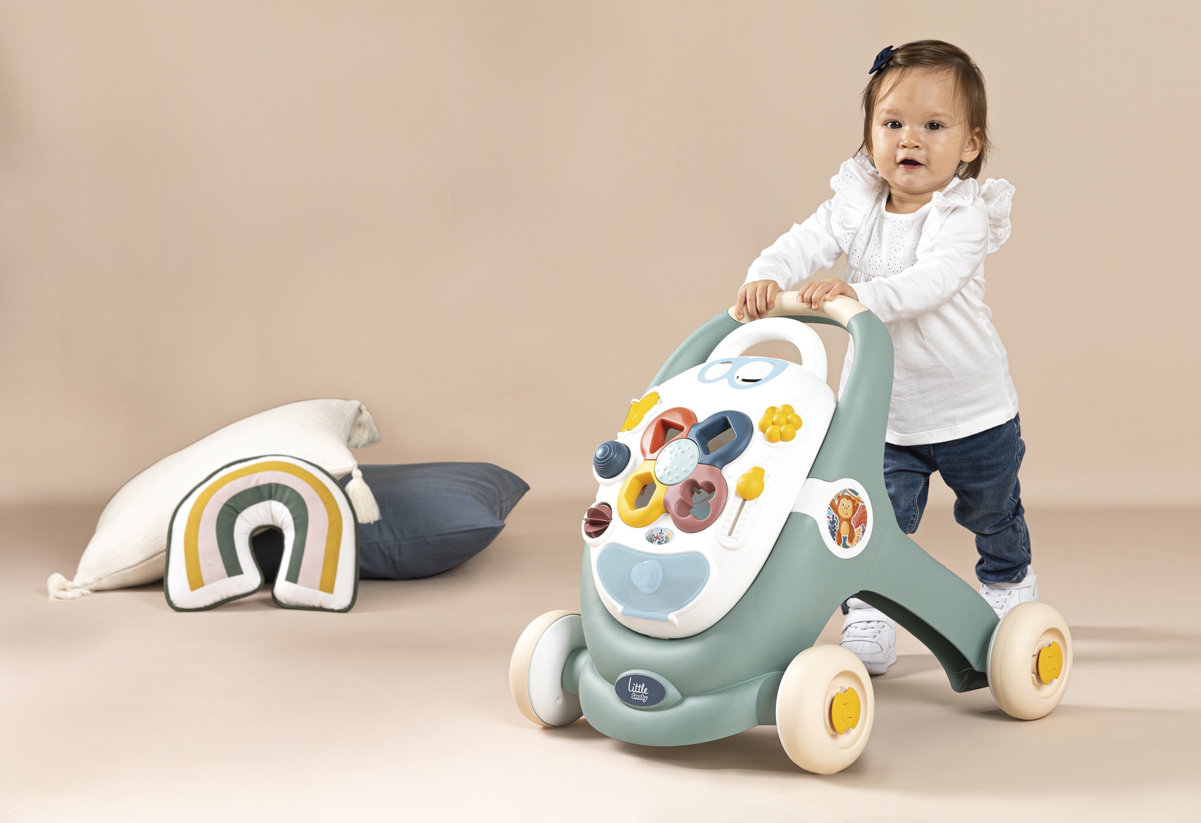 Smoby Lauflernhilfe »Little Smoby, 3in1 Lauflernwagen«