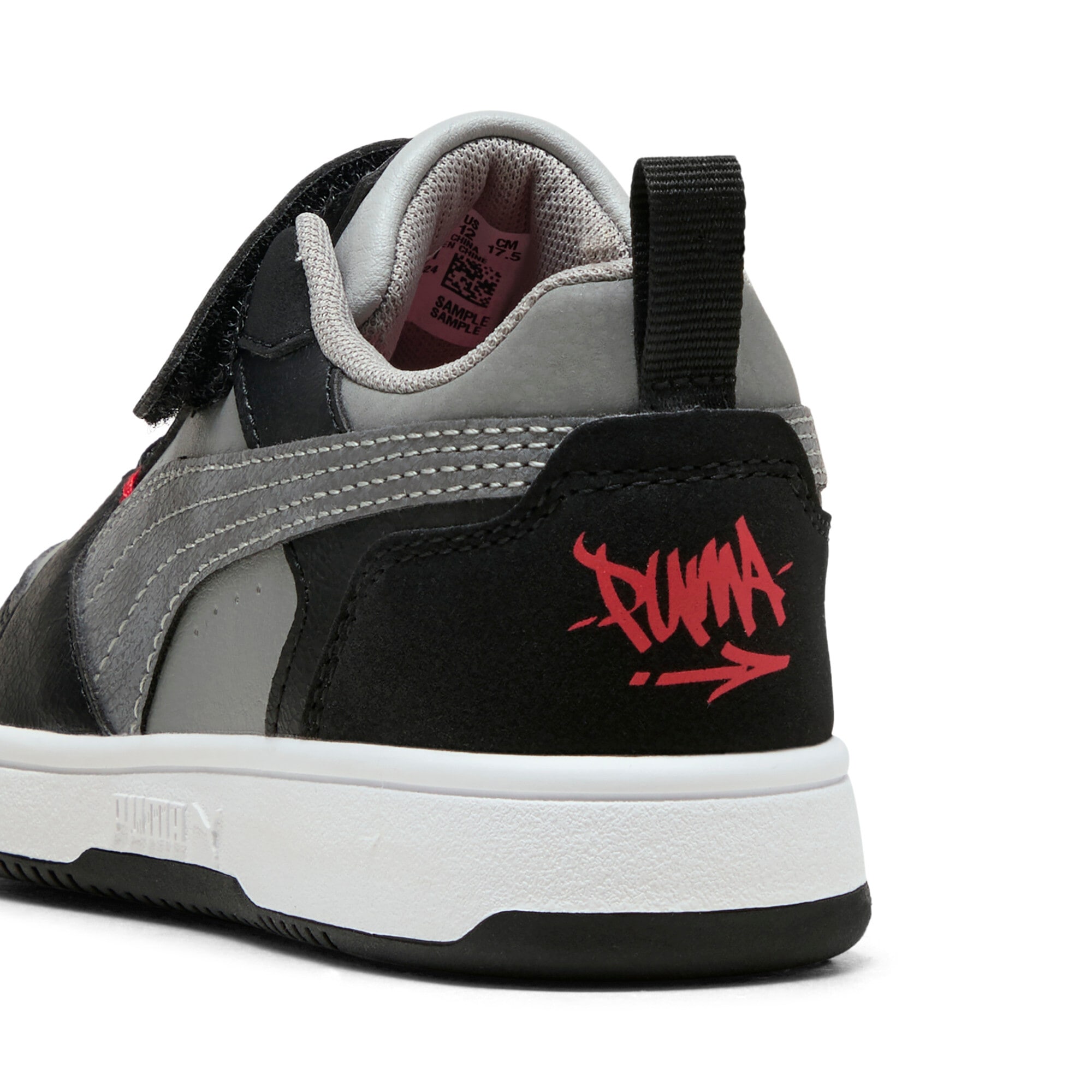 PUMA Sneaker »REBOUND V6 LO MID 90S AC+ PS«  mit Klettverschluss, leicht profilierte Gummilaufsohle