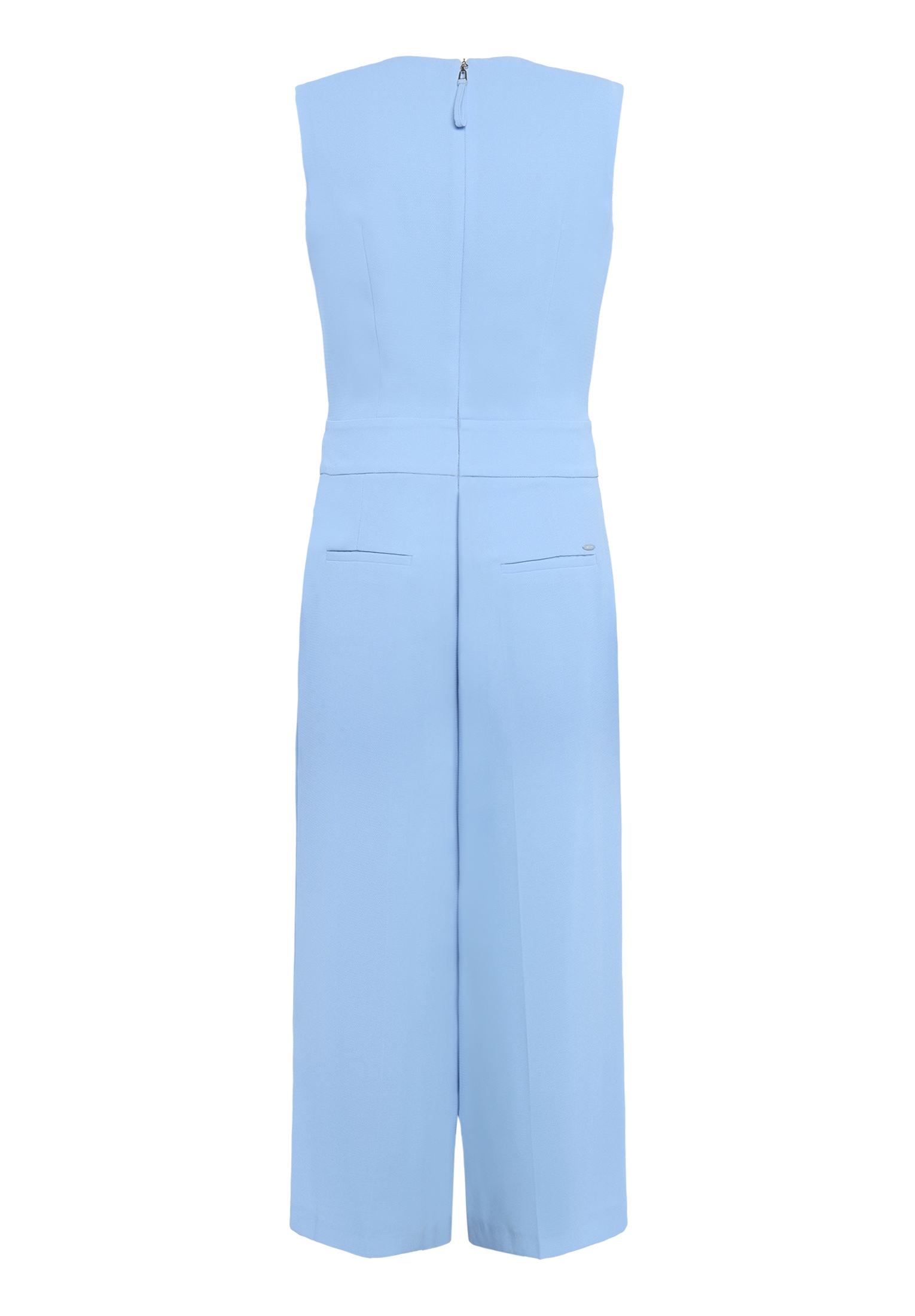 Betty&Co Jumpsuit »Jumpsuit mit Wasserfallausschnitt«

