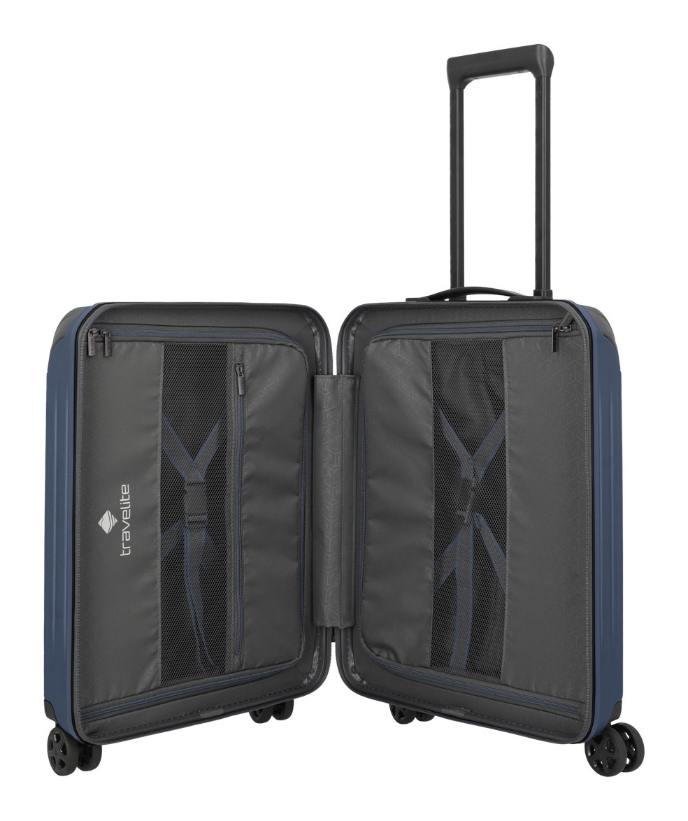 travelite Trolleyset »DYNAMIIC S/M/L, verschiedene Farben« Hartschalen-Koffer ABS Volumenerweiterung bei M/L