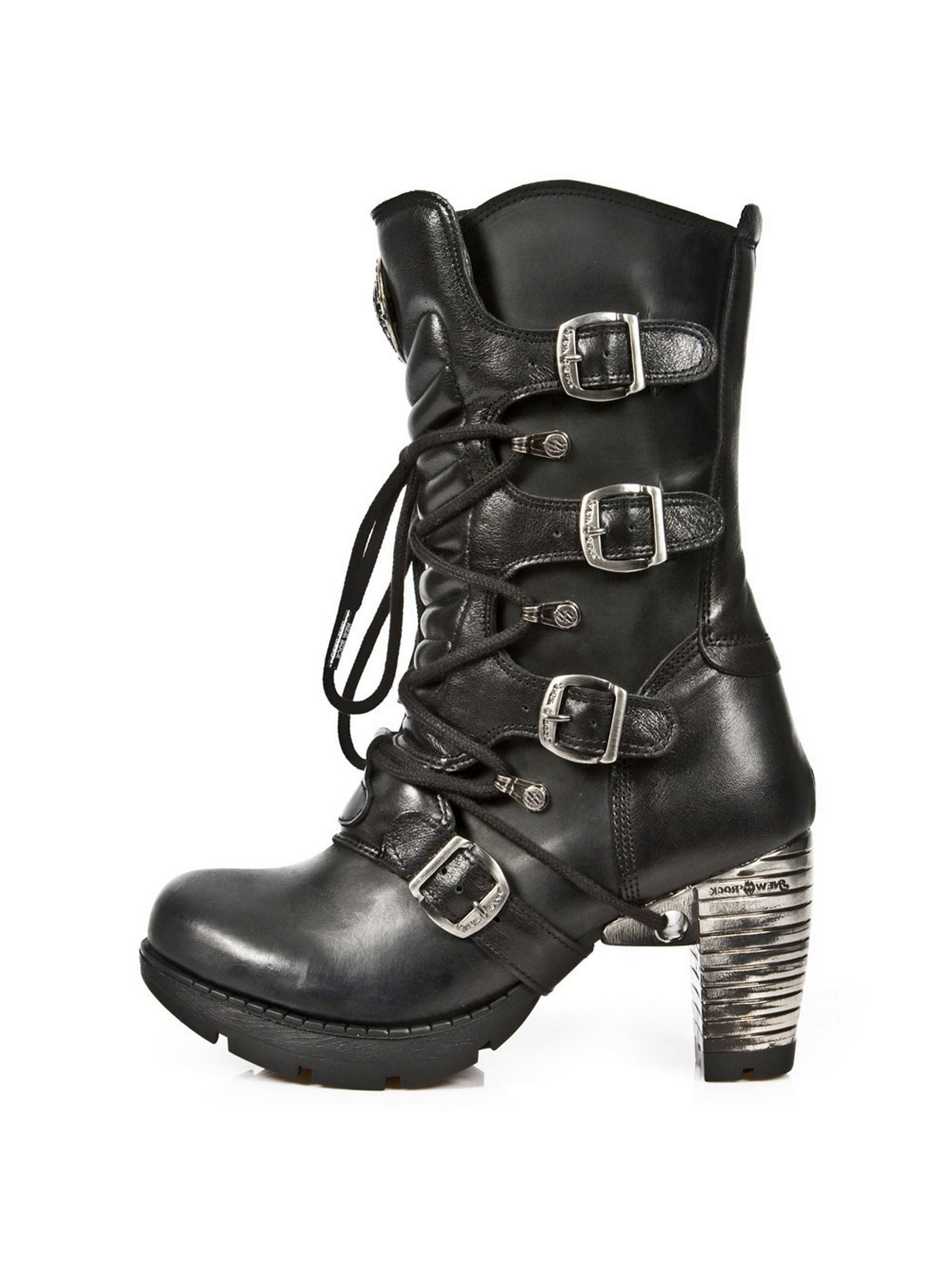 NEW ROCK Plateaustiefelette »High Heel Boots M-TR003-S1«  Handgefertigt, Made in Spain
