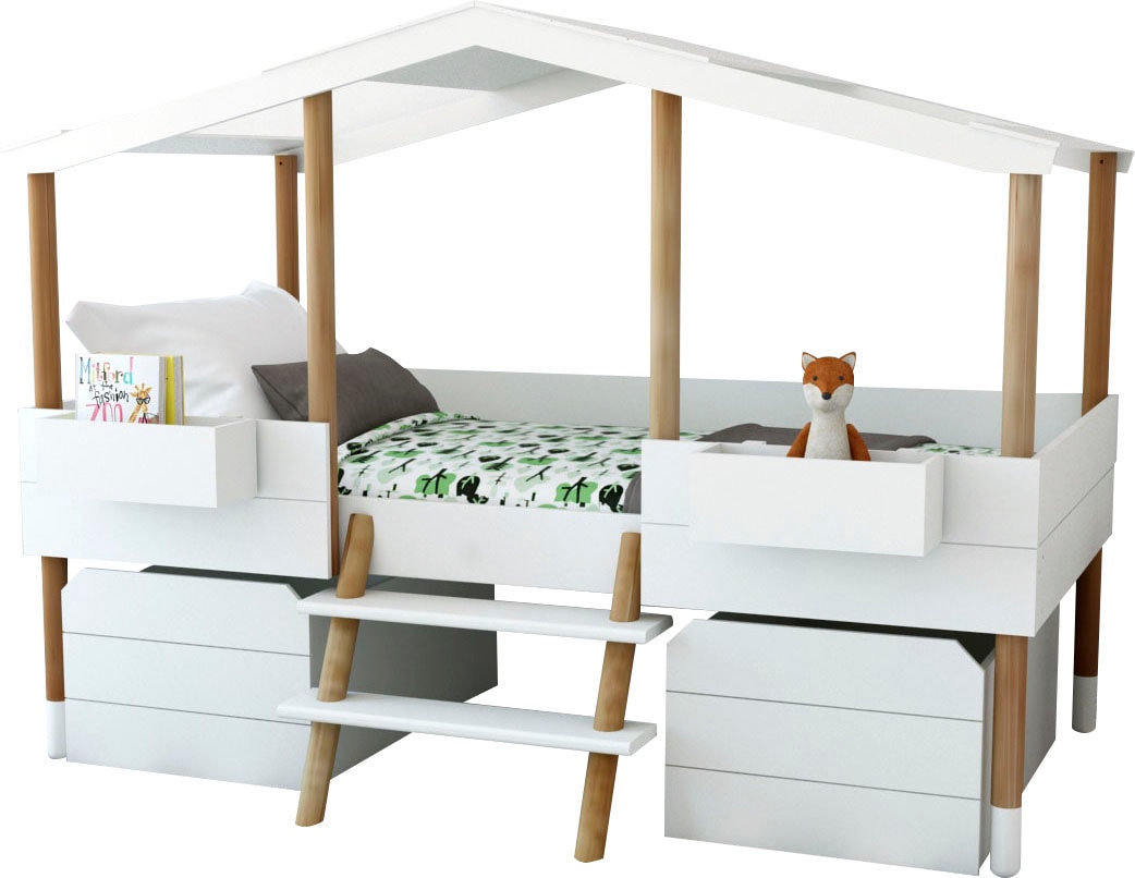 Home affaire Hochbett, in Form eines Hauses