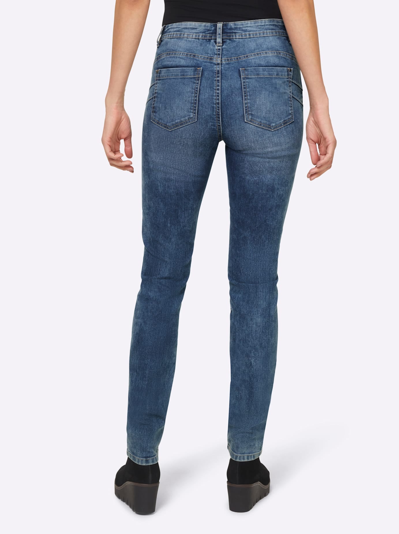 heine Push-up-Jeans, (1 tlg.)