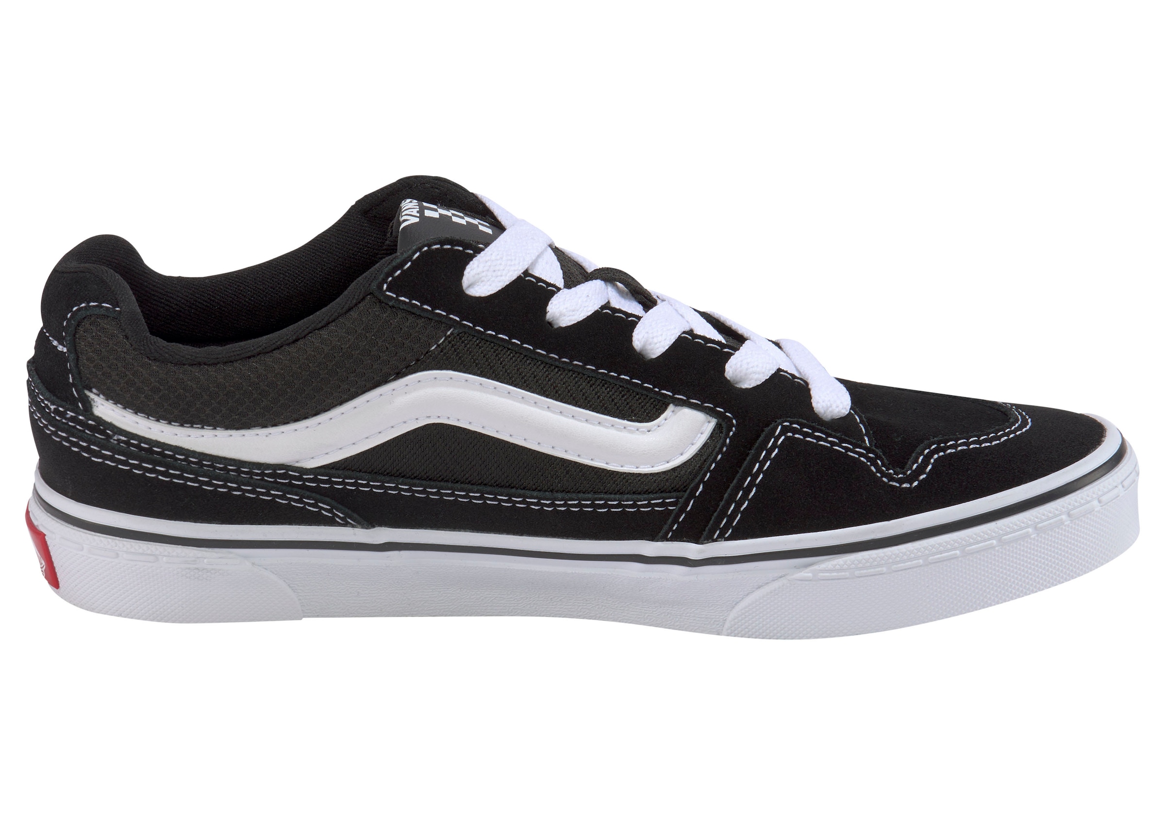 Vans Sneaker »CALDRONE«, mit kontrastfarbenem Logobadge an der Ferse