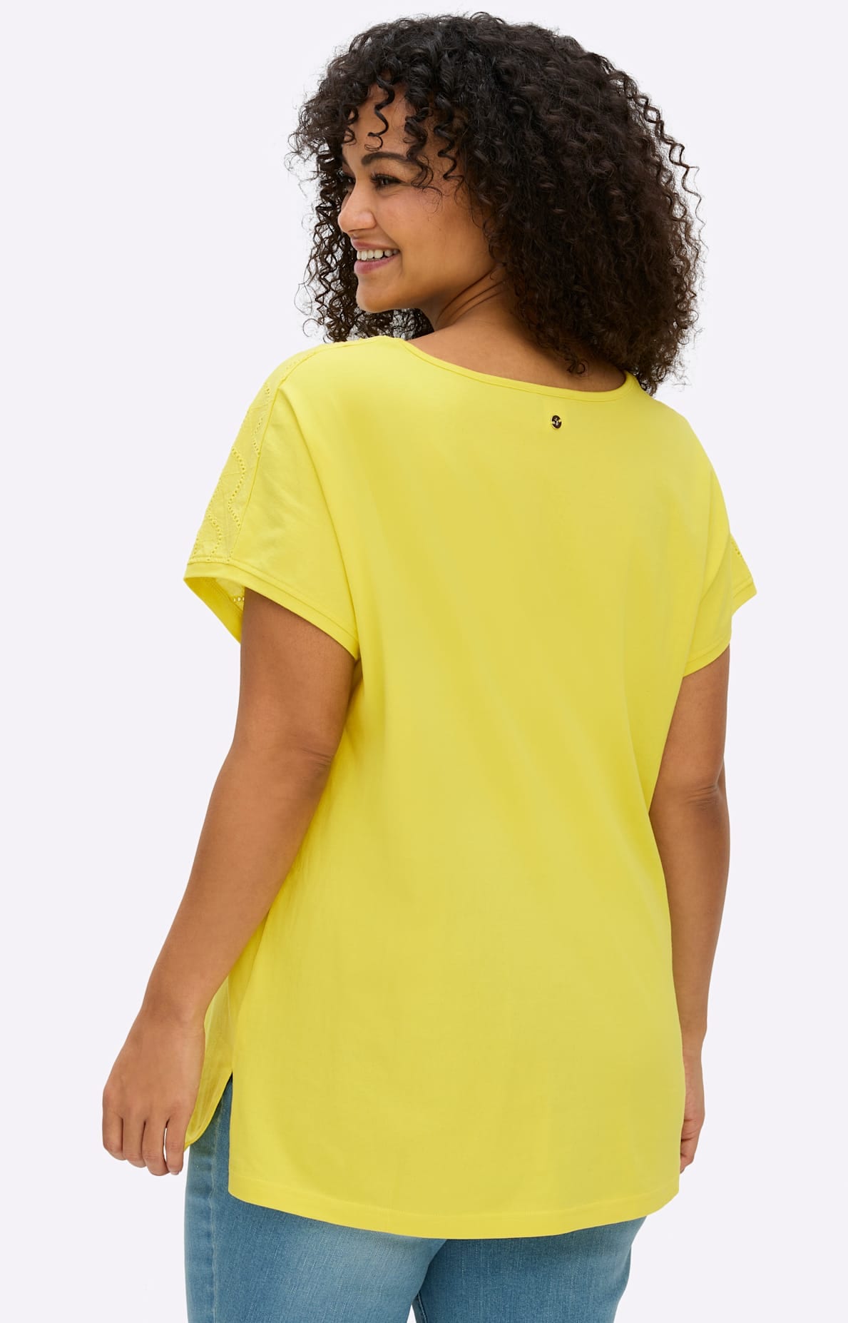 Sheego T-Shirt »Kurzarm-Shirt« 1