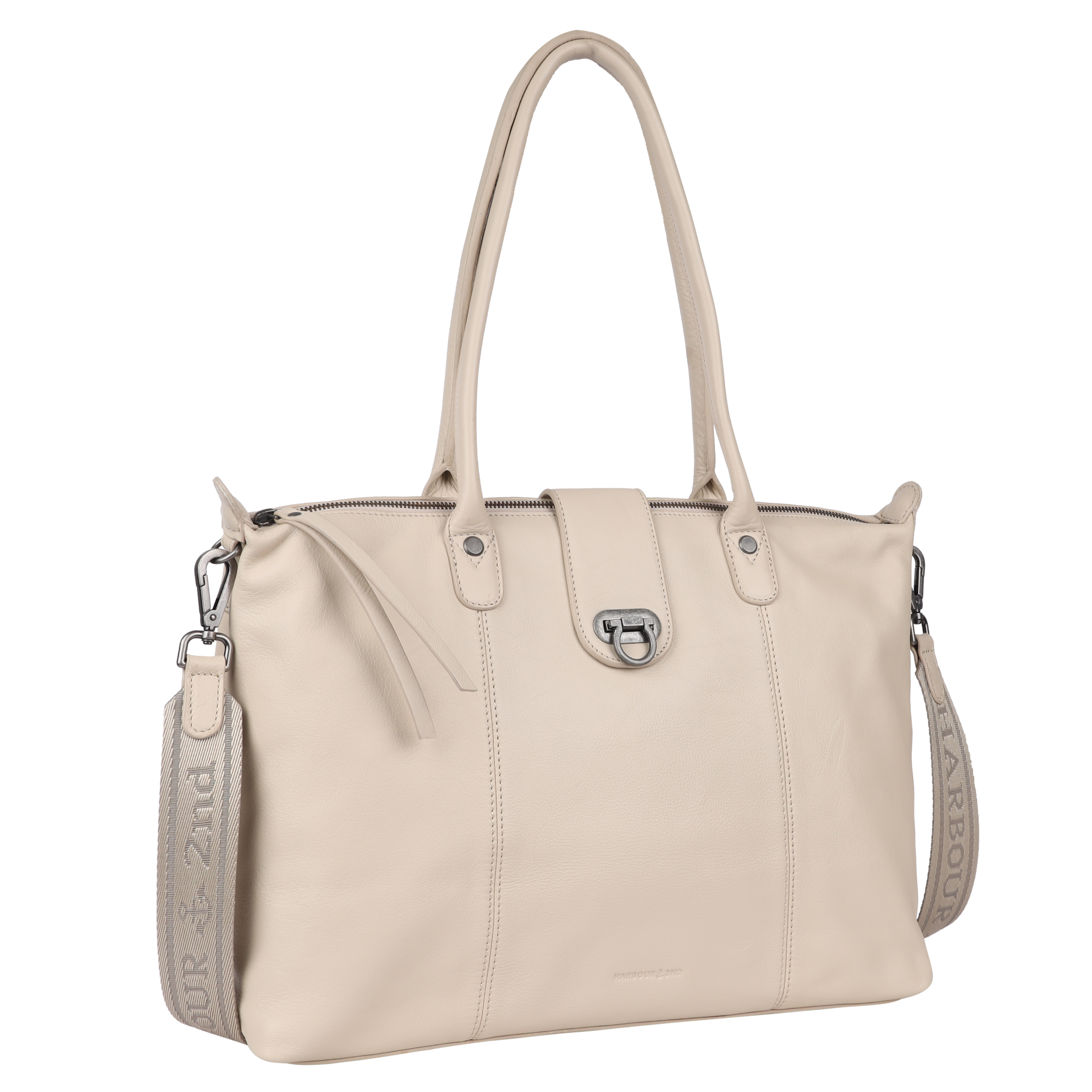 HARBOUR 2nd Shopper »Malin« Damen Umhängetasche, Handtasche, Tragetasche mit Steckverschluss