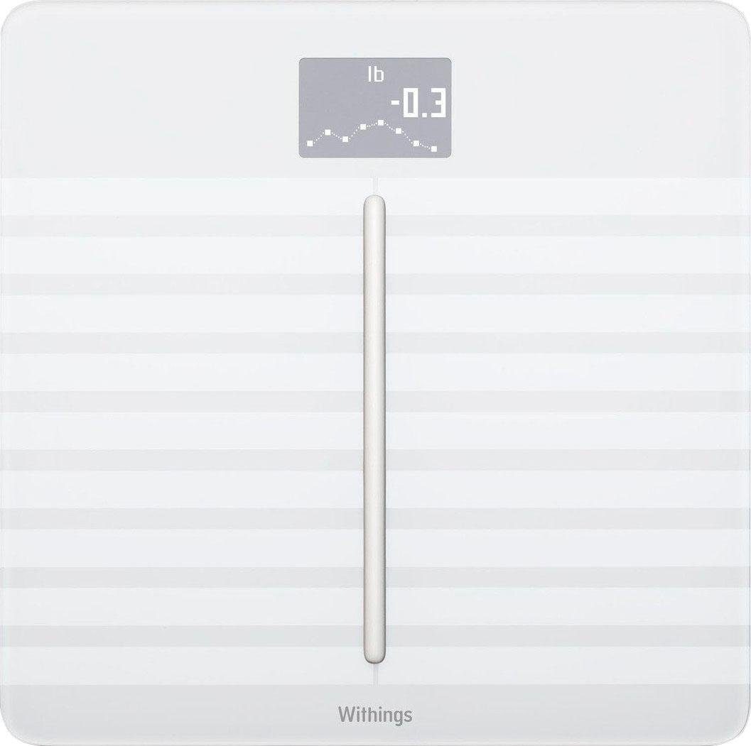 Withings Körper-Analyse-Waage »Body Cardio, Bluetooth und W-Lan fähig«, zeigt Körperfettanteil (KFA), Muskelmasse, Wasseranteil