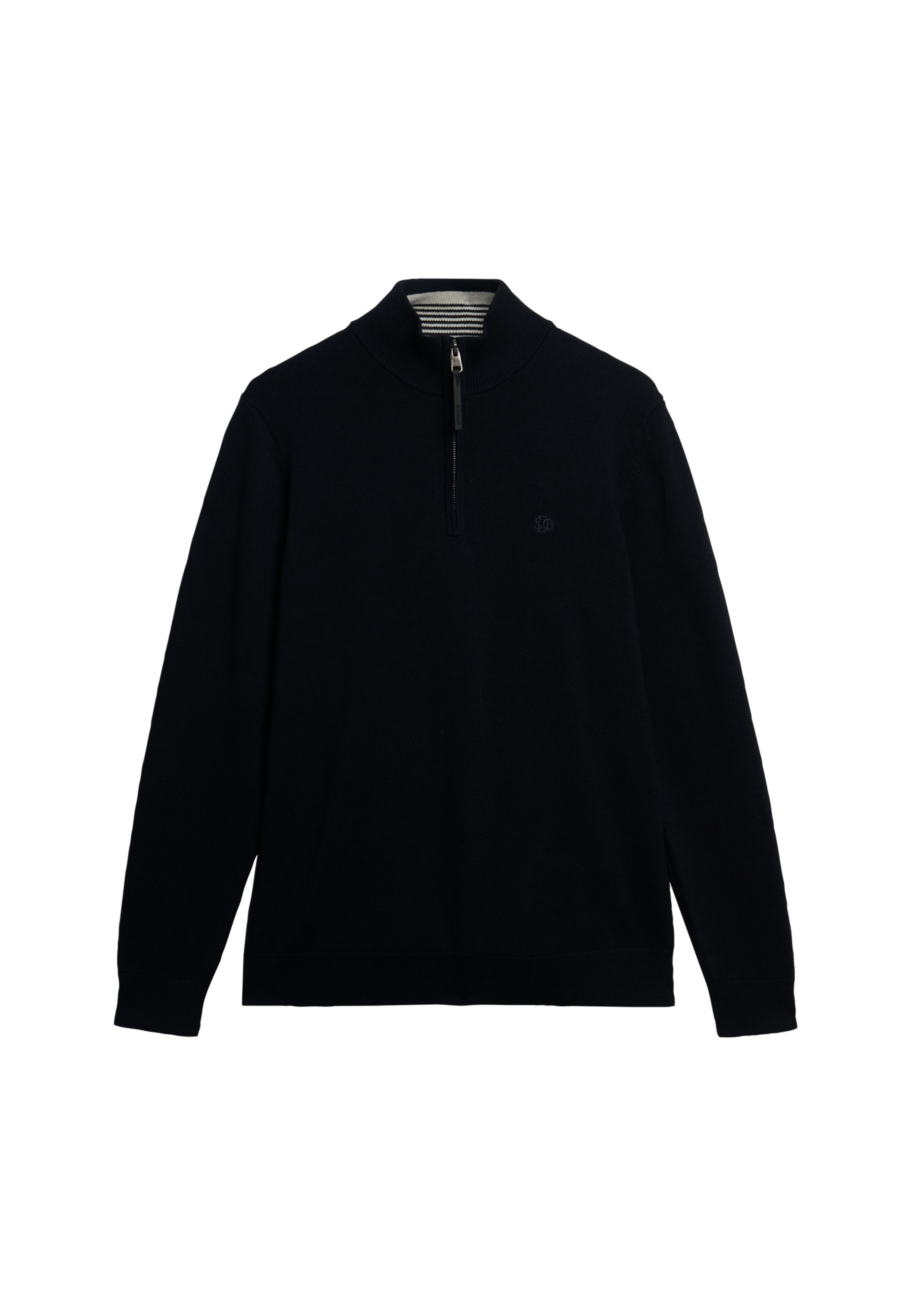 Superdry Strickpullover »ESSENTIALS COTTON HALF ZIP«