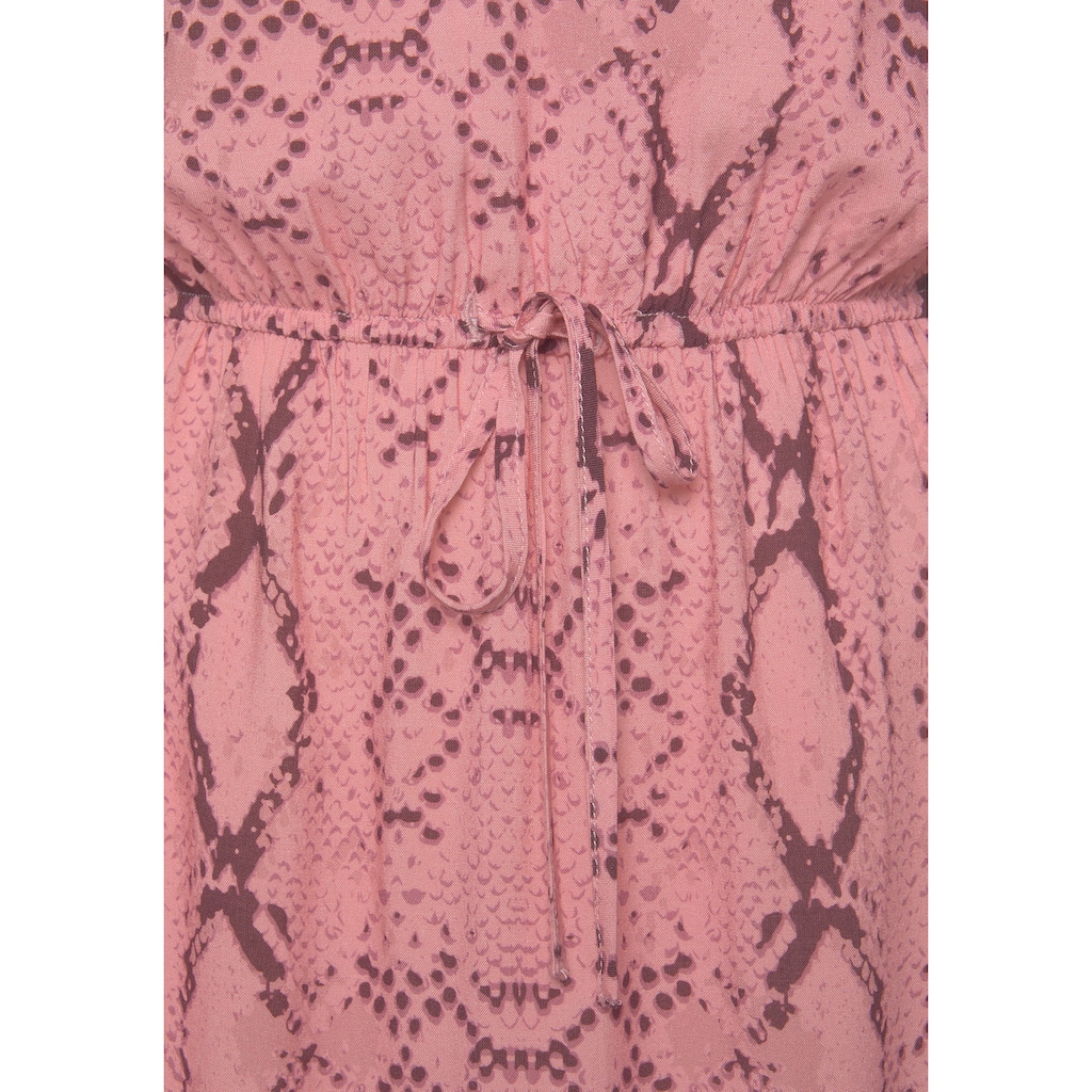Buffalo Blusenkleid, mit Schlangenprint