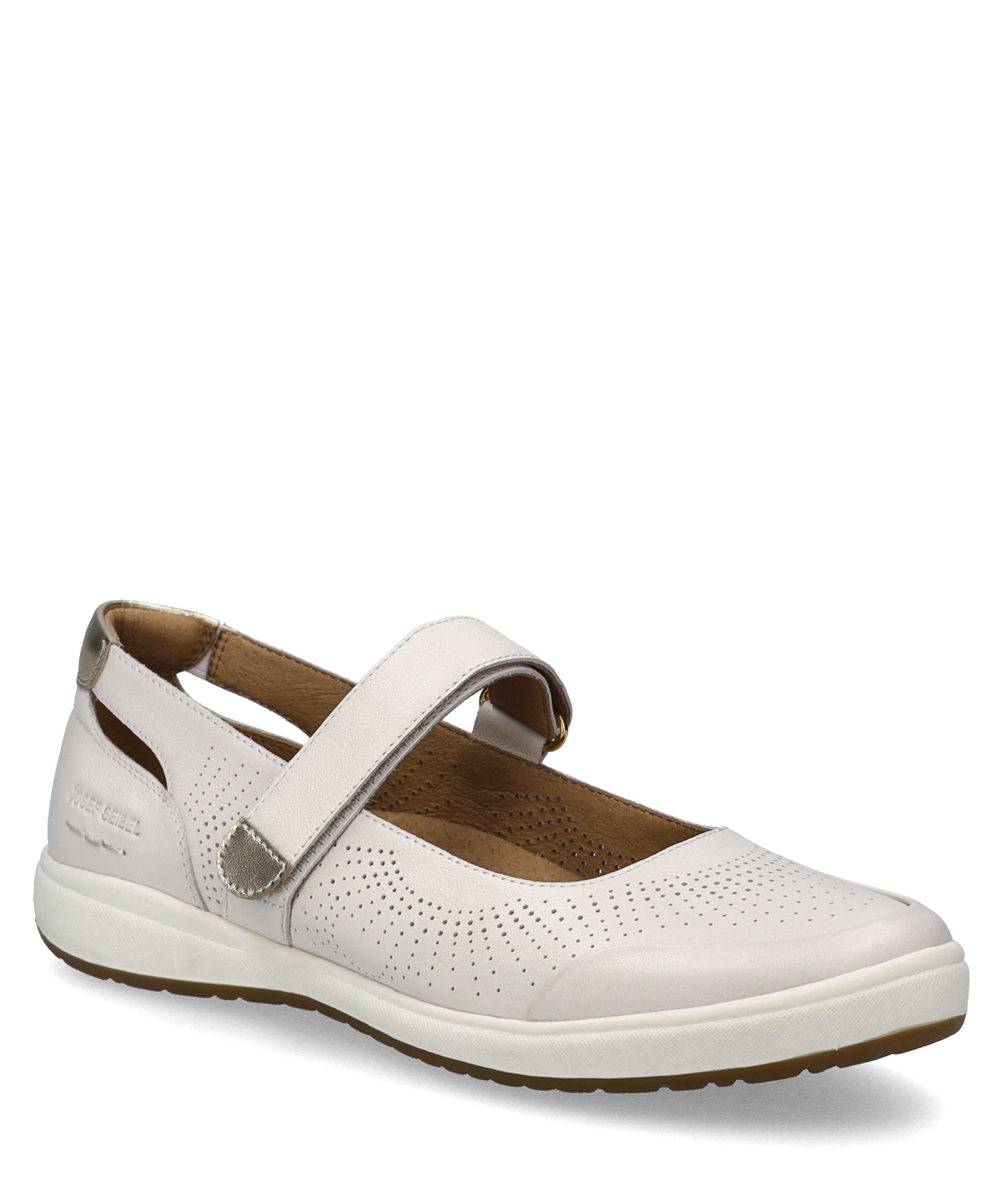 Josef Seibel Slipper »Caren 68, weiss-gold«