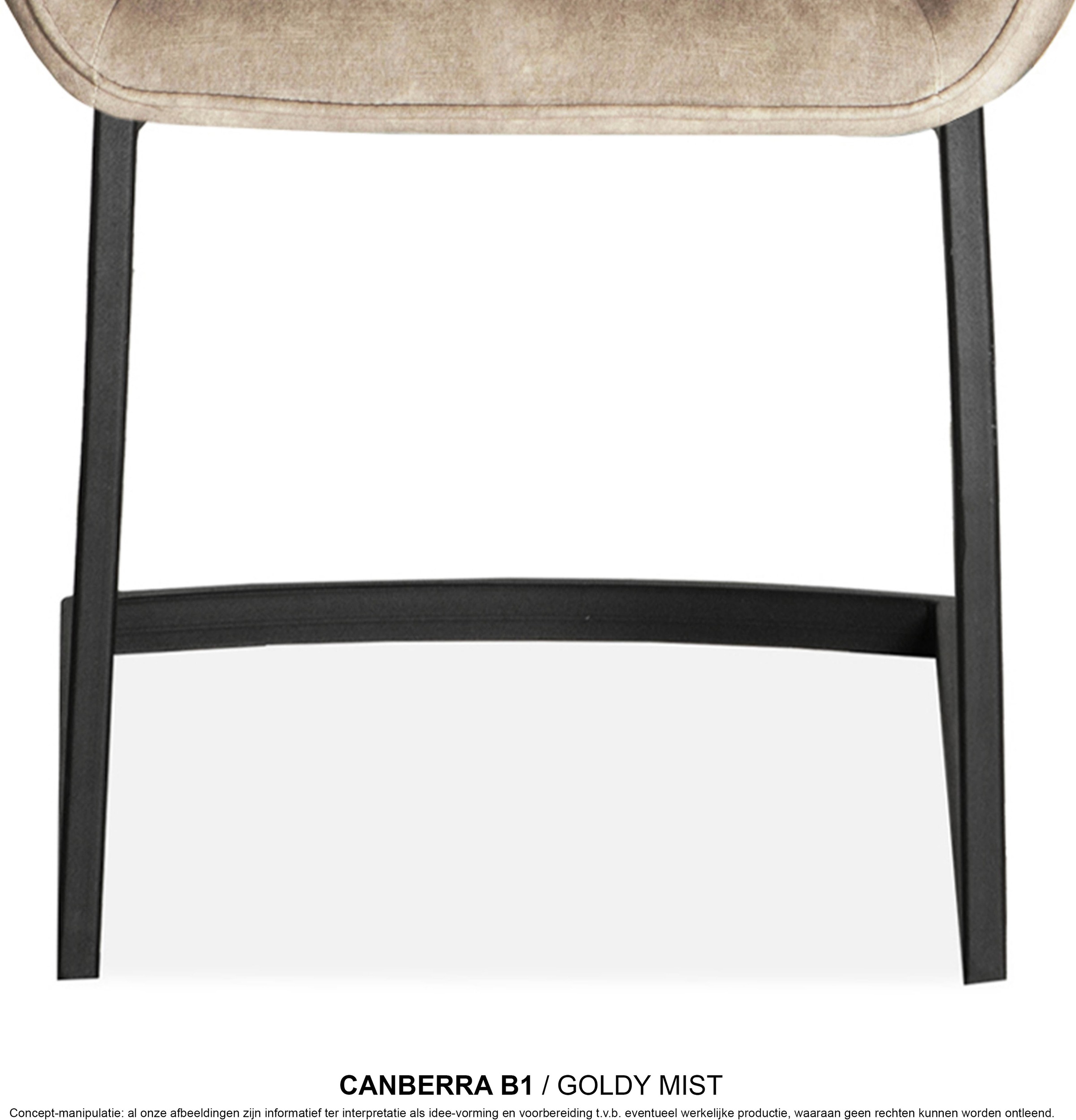 OMG Design Esszimmerstuhl »Canberra« (Set) 1 Stk.Esszimmerstuhl, pflegeleichter Samtvelour Bezug