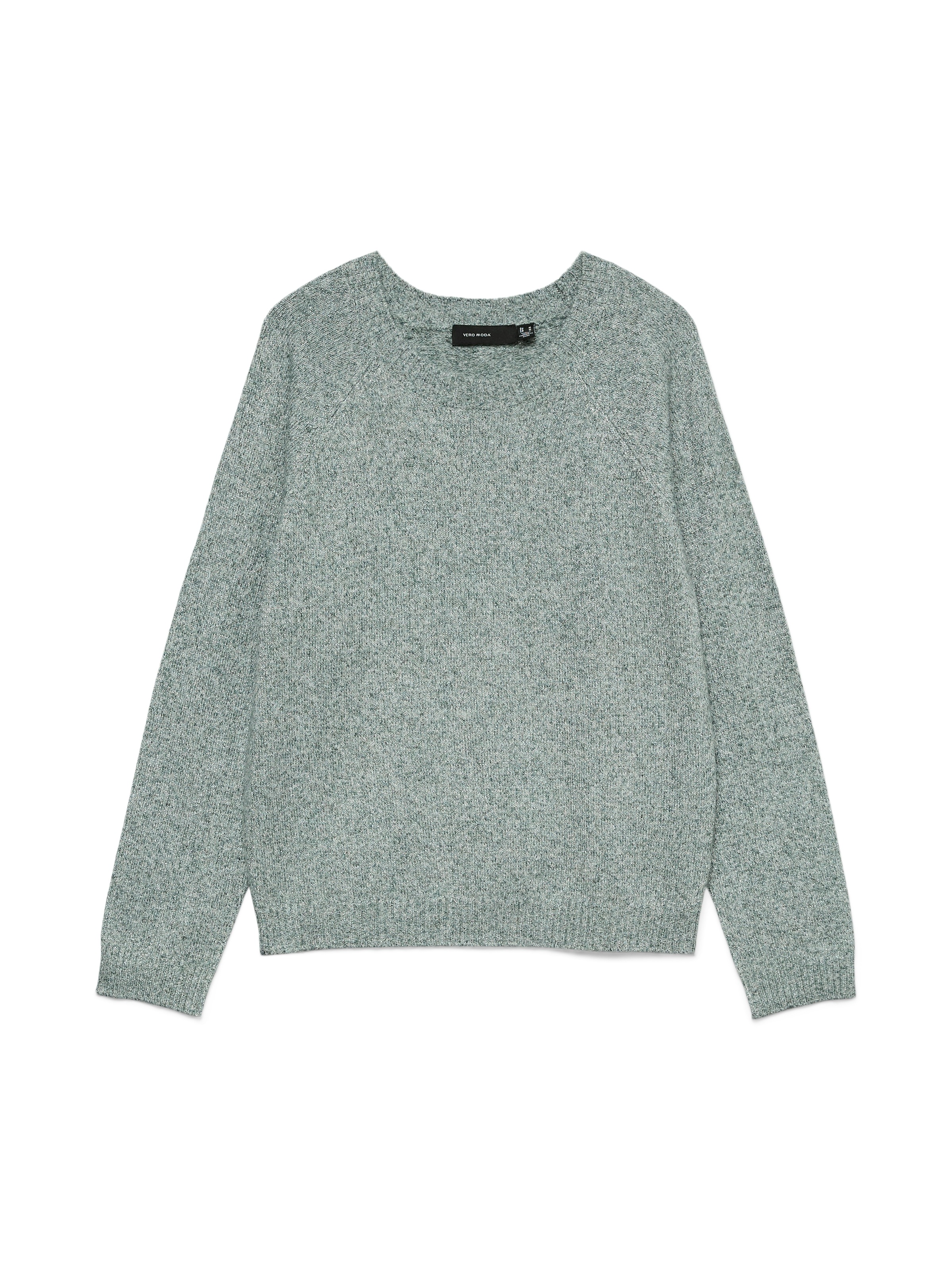 Vero Moda Rundhalspullover »VMDOFFYSHINE LS O-NECK BLOUSE REP NOOS«