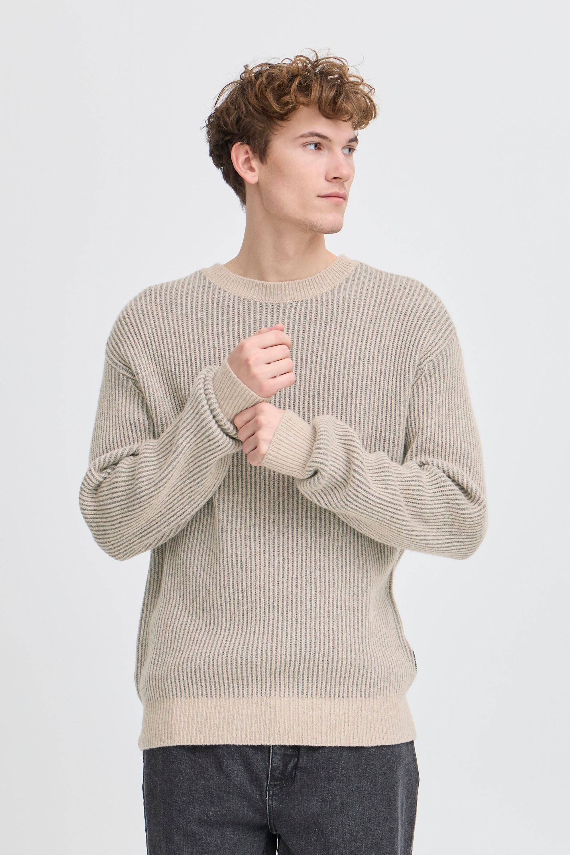 Casual Friday Strickfleece-Pullover »Strickpullover CFFENIX«