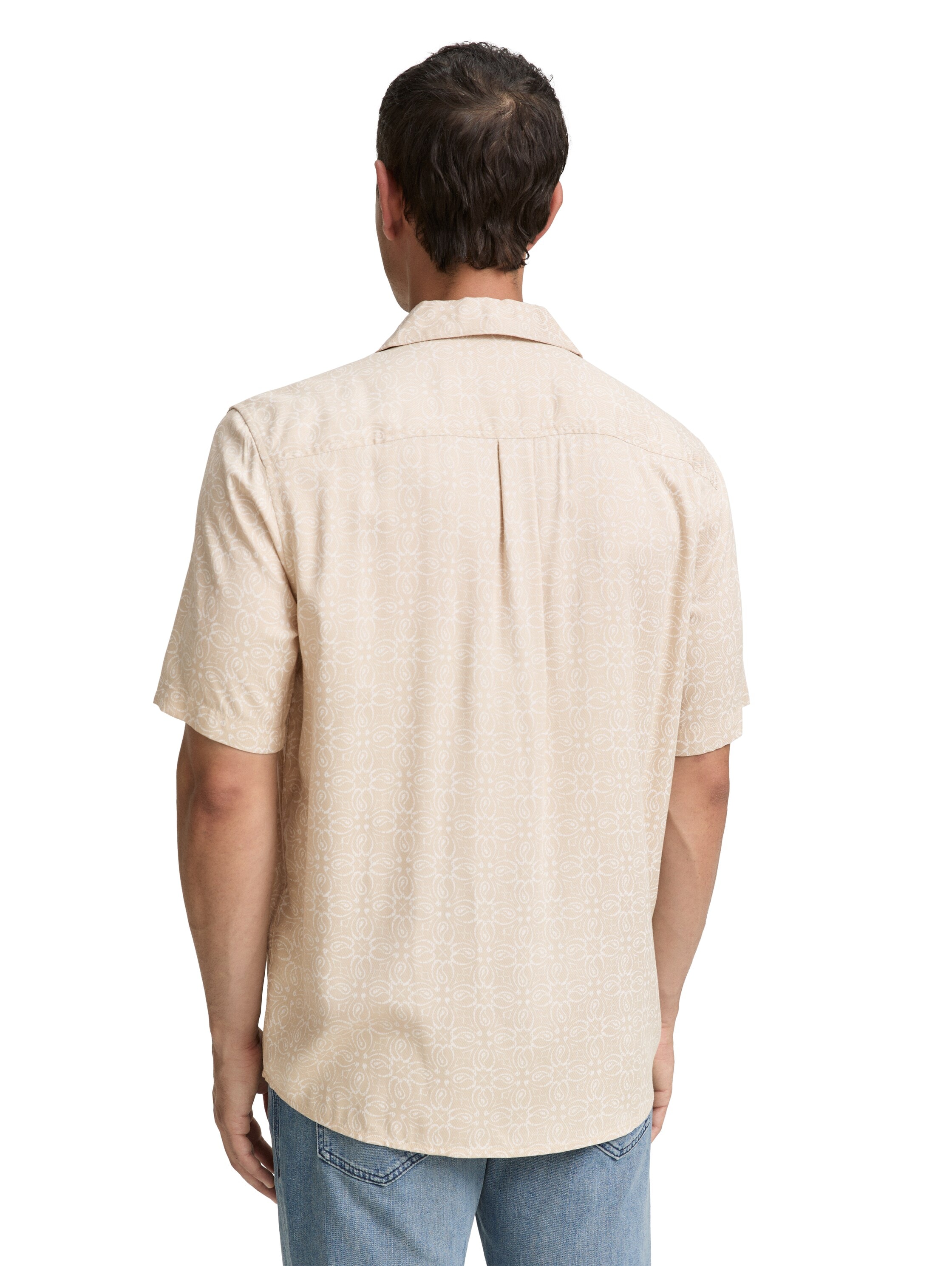 TOM TAILOR Kurzarmhemd, mit All-Over Print