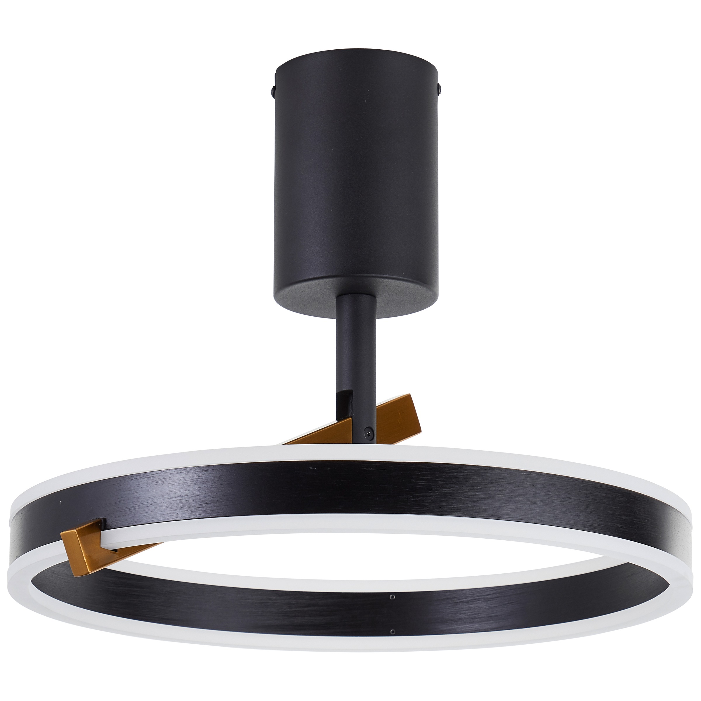 Brilliant LED Deckenleuchte »Merida«, 36 x 42 x 40 cm, 3100 lm, 3000-6500 K, dimmbar, Aluminium, schwarz