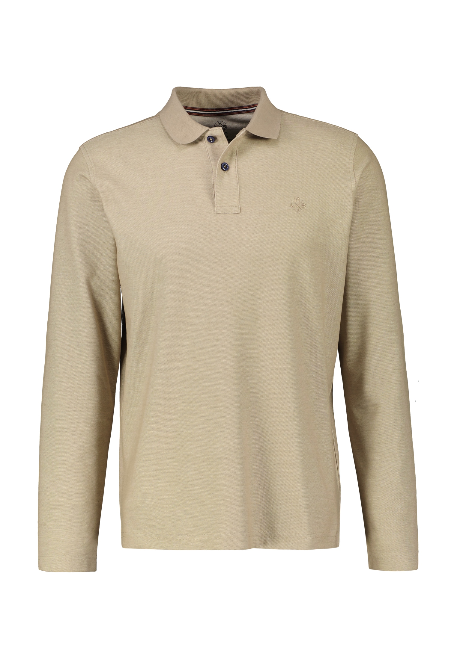 Sweatshirt »LERROS Longsleeve Polo, Piqué«