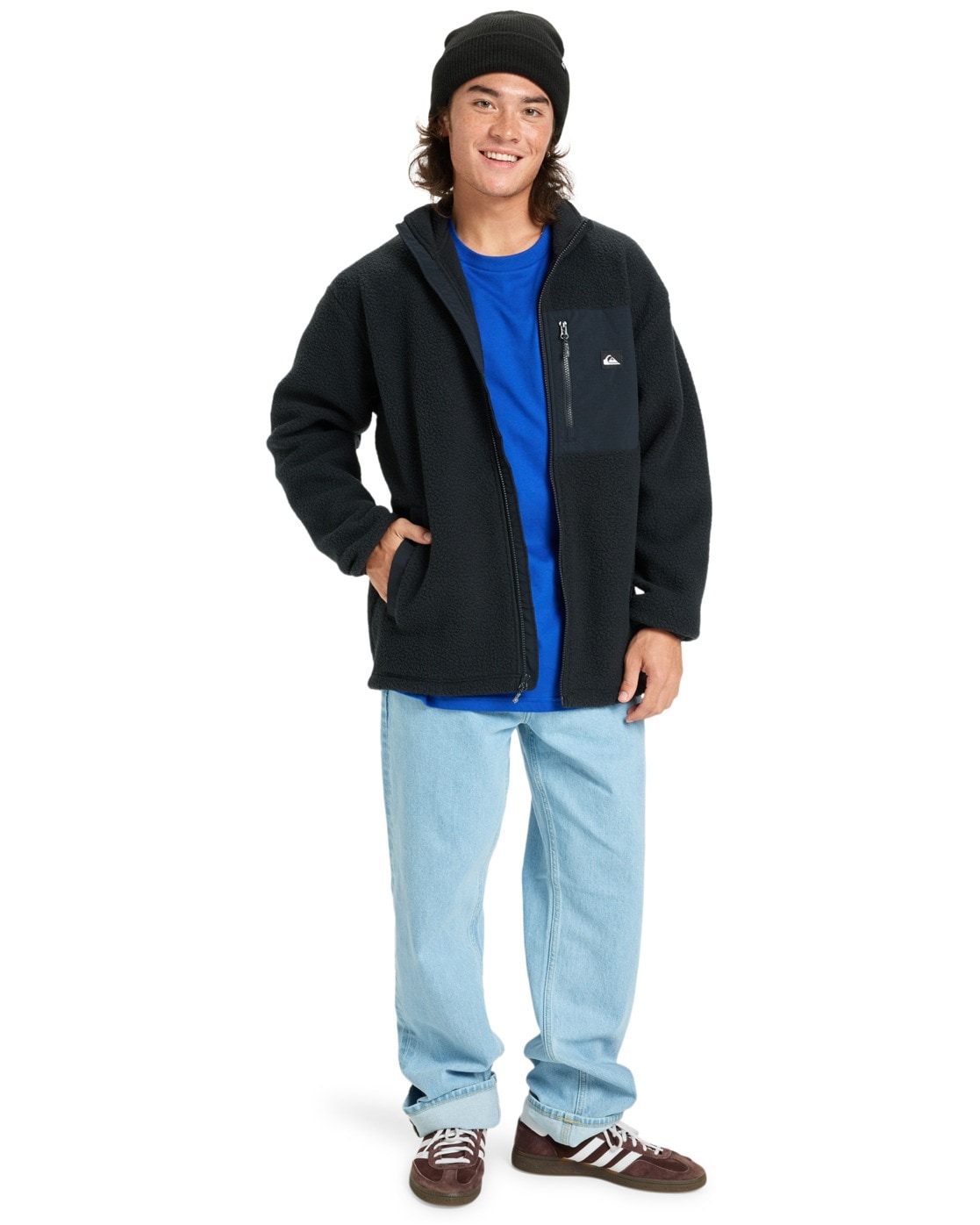 Quiksilver Fleecepullover »Clean Coast«
