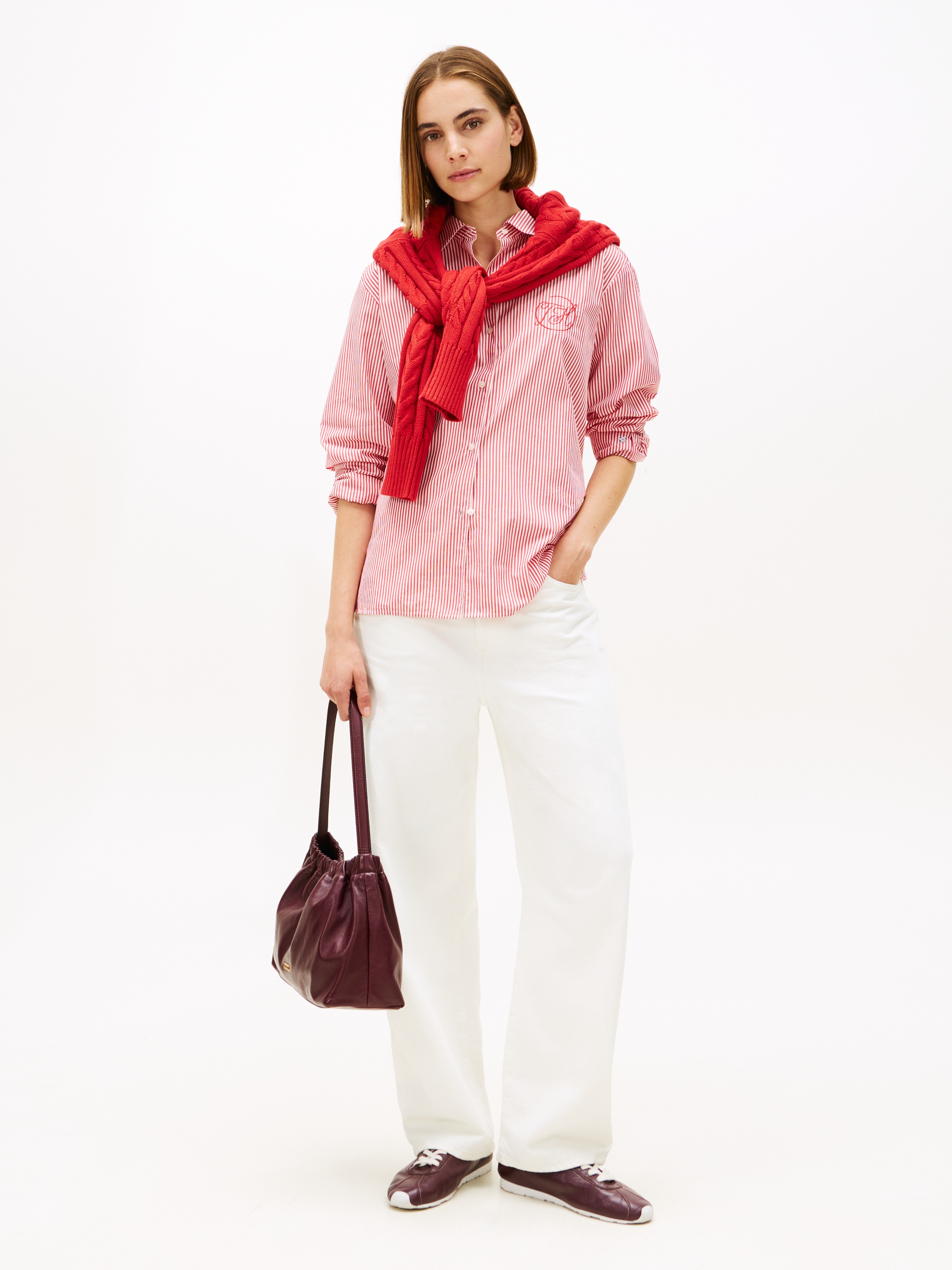 Tommy Hilfiger Hemdbluse »COTTON EASY SHIRT«