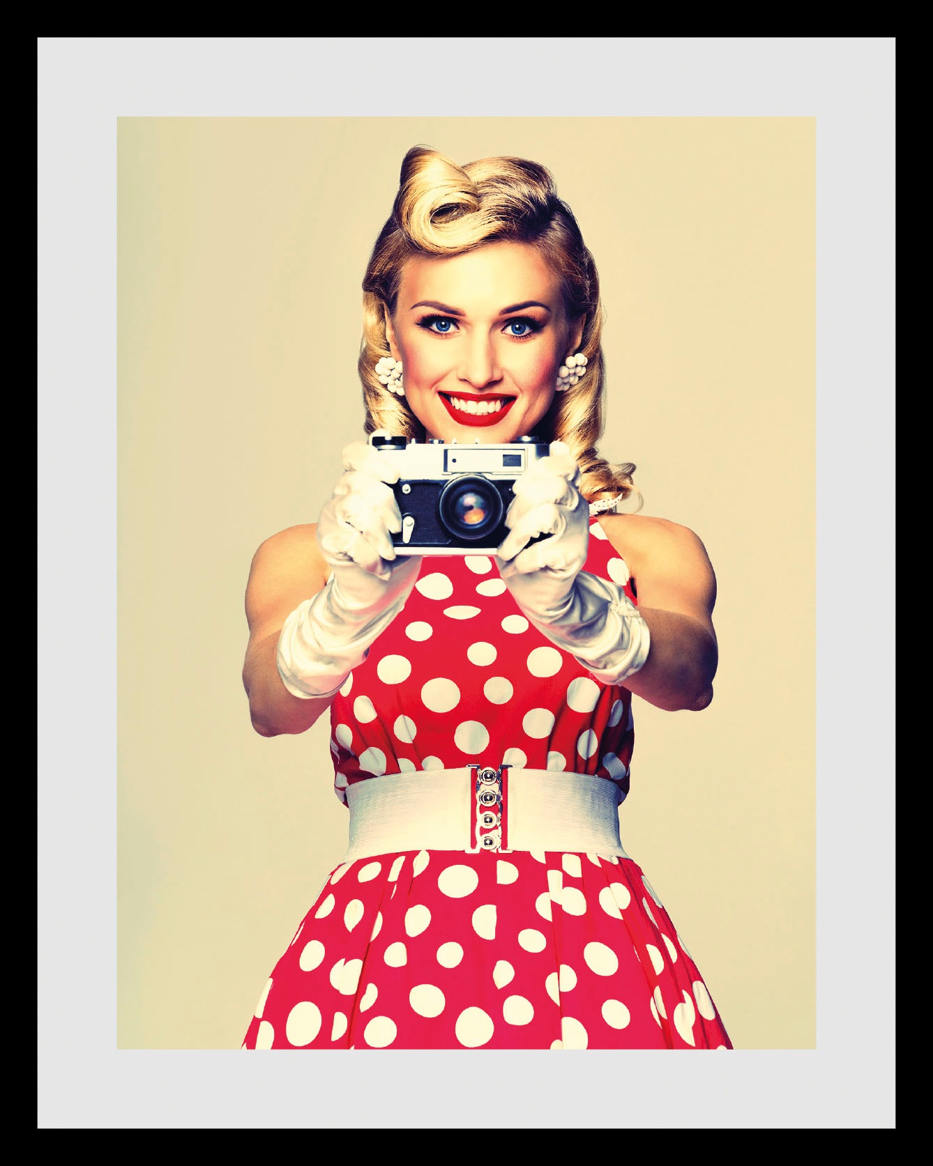 queence Bild »Say Cheese!«, Frau, (1 St.)