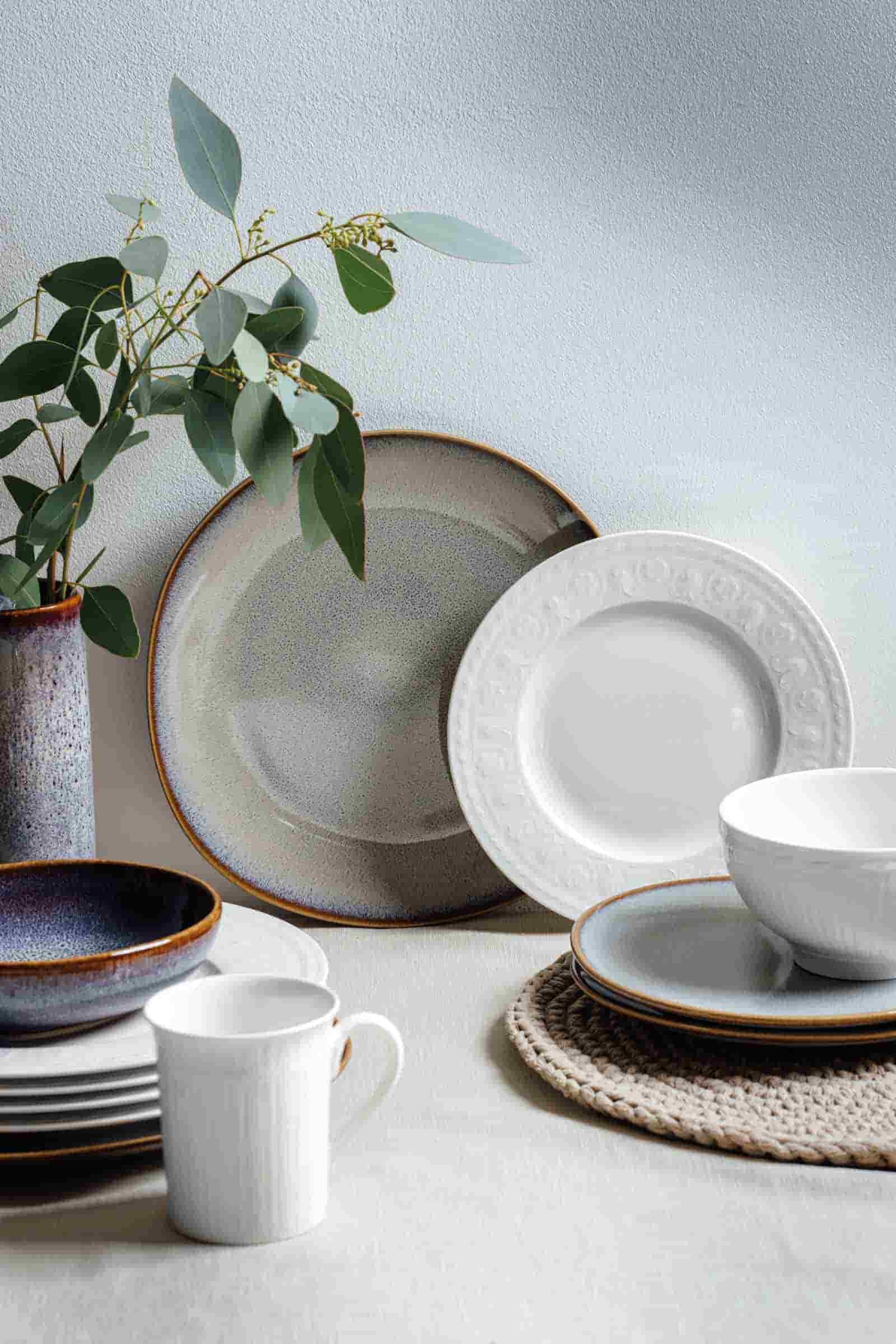 Villeroy & Boch Brotteller »Brotteller Cellini ø 18 cm 6er Set weiß« Spülmaschinengeeignet, Mikrowellenfest