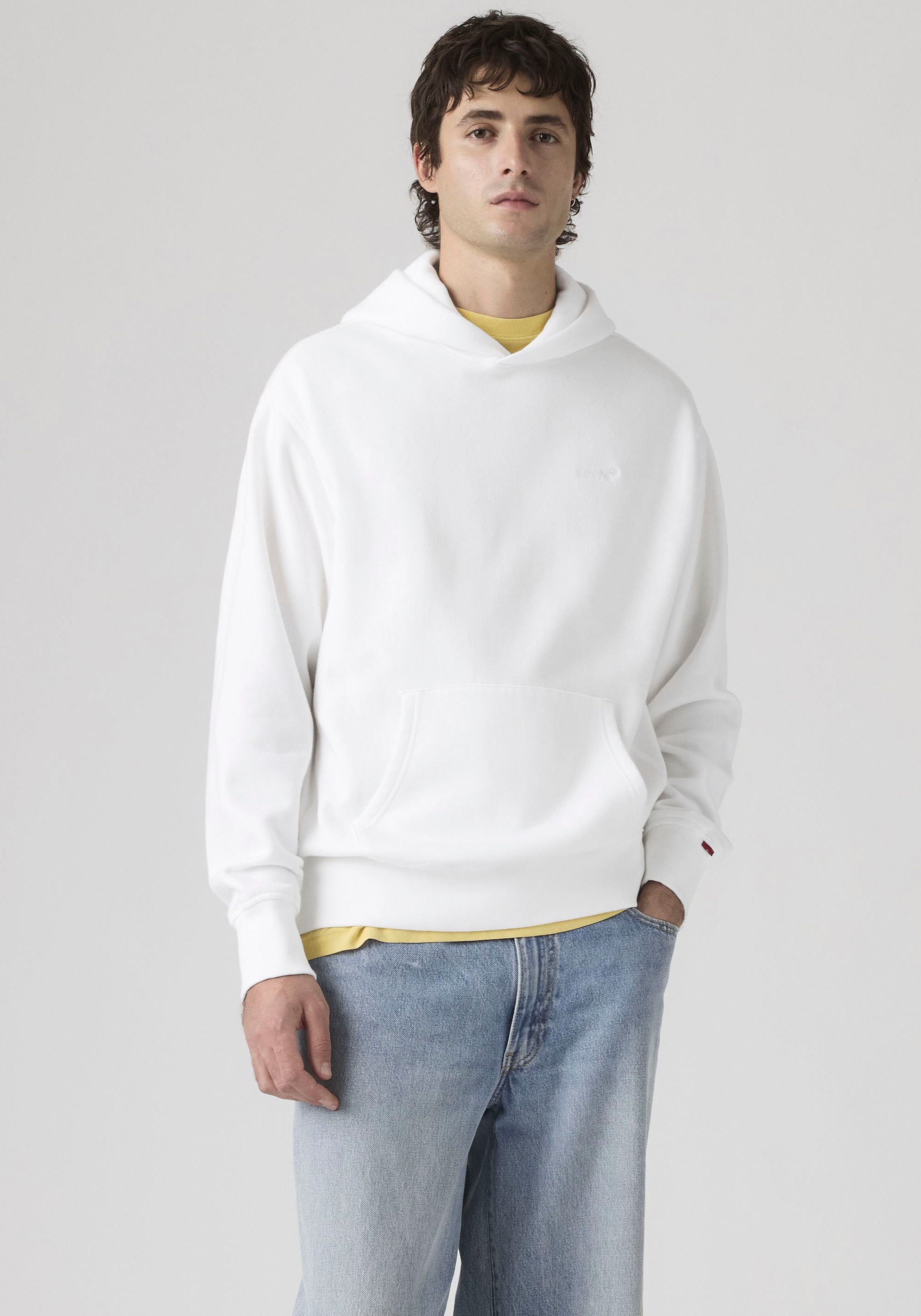 Levi's® Hoodie »THE AUTHENTIC HOODIE«, mit kleiner Ton-in-Ton Logostickerei auf der Brust
