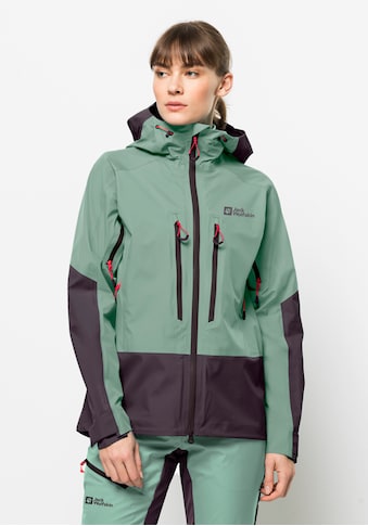 Funktionsjacke »ALPSPITZE 3L JKT W«, mit Kapuze