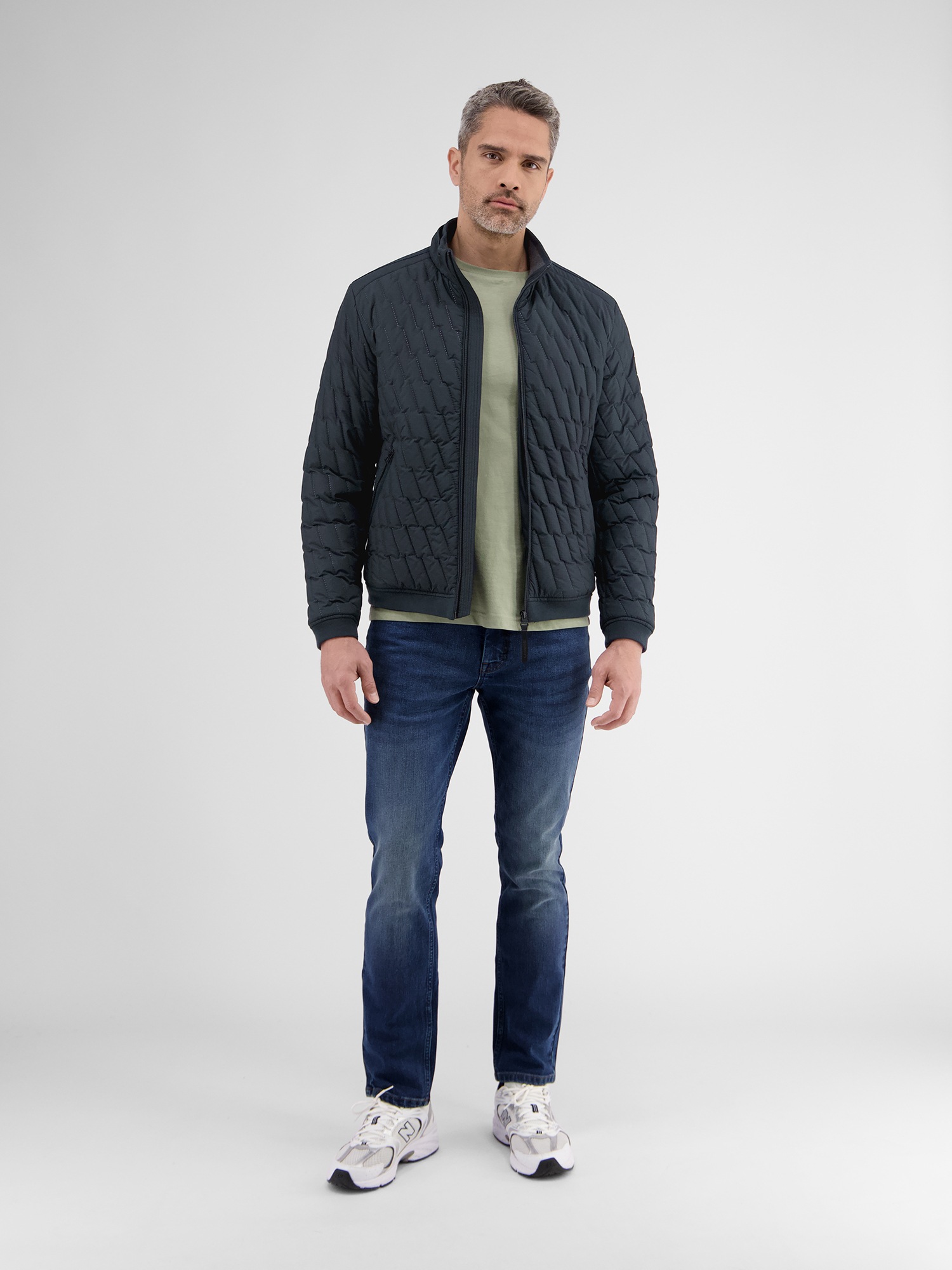 LERROS Steppjacke »LERROS Superleichte Herren Steppjacke«, ohne Kapuze, Wasser_Wind