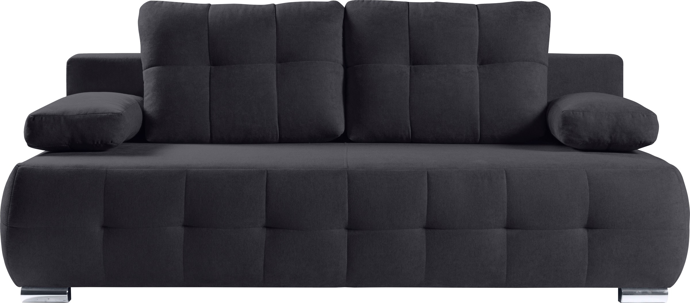 WERK2 Schlafsofa »Indigo«, 2-Sitzer Sofa und Schlafcouch mit Federkern & Bettkasten