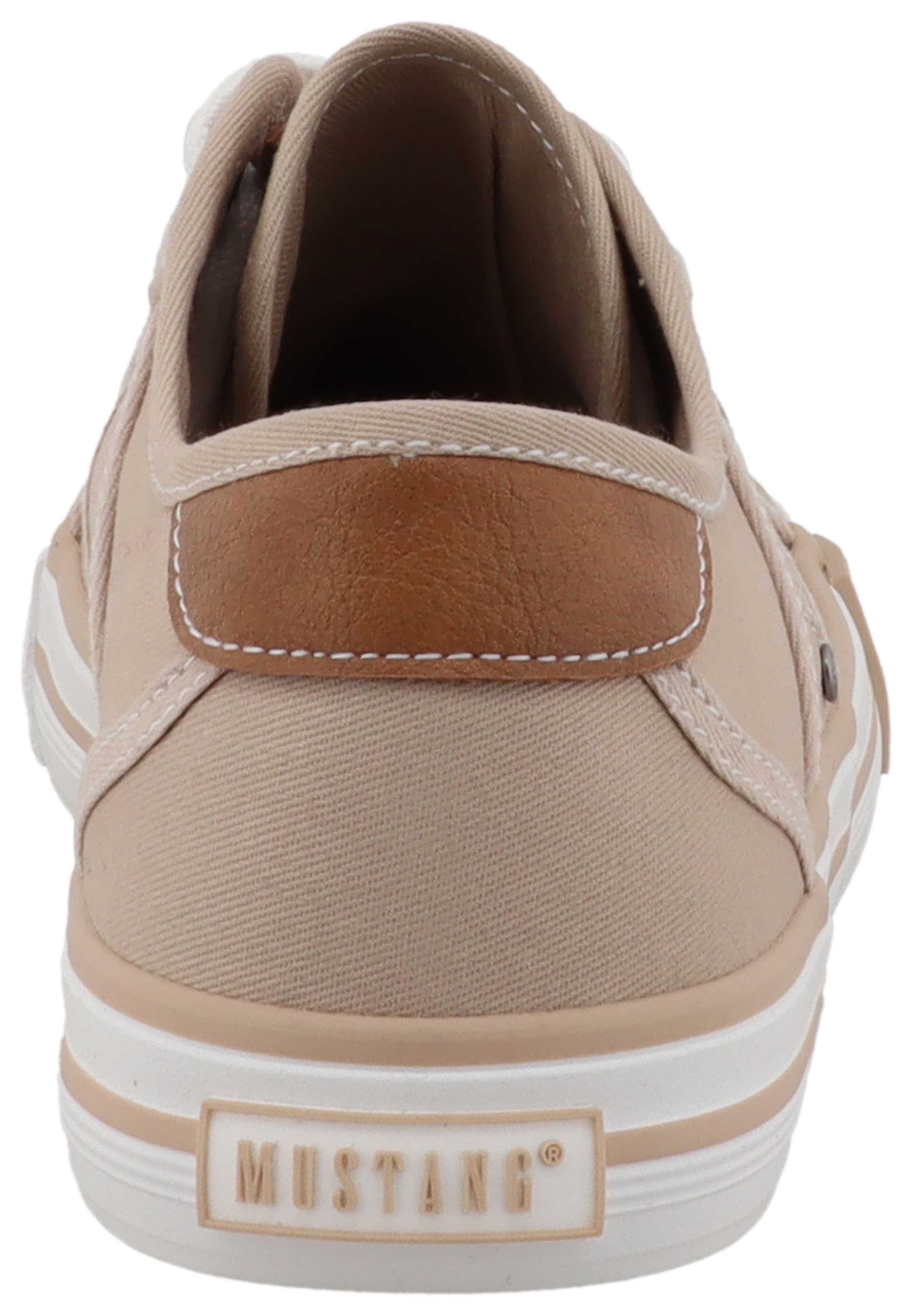 Mustang Shoes Sneaker »Winona«  Freizeitschuh, Halbschuh, Schnürschuh mit seitlichem Logoschriftzug