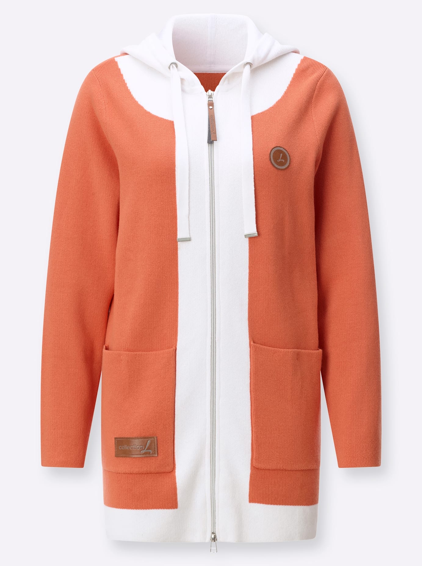 Casual Looks Longstrickjacke