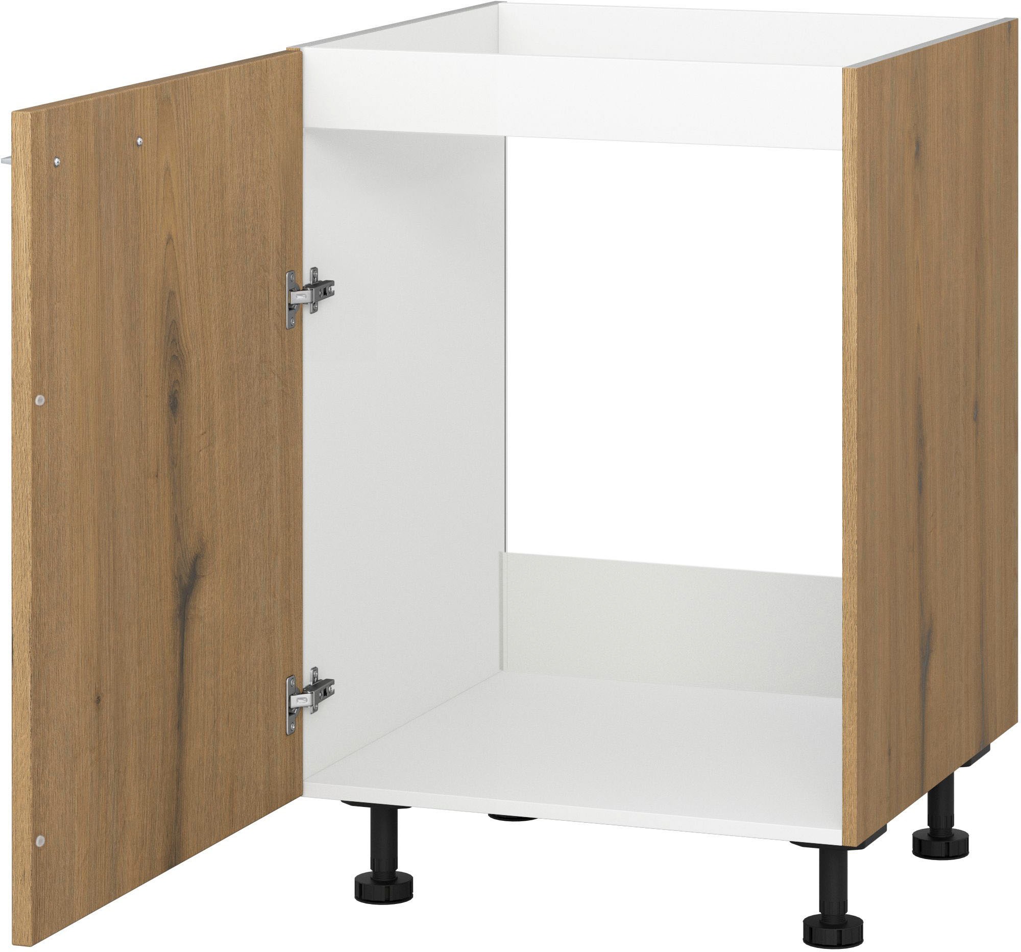 KOCHSTATION Spülenunterschrank »KS-Trea SP60«, Breite 60 cm, Höhe 75 cm