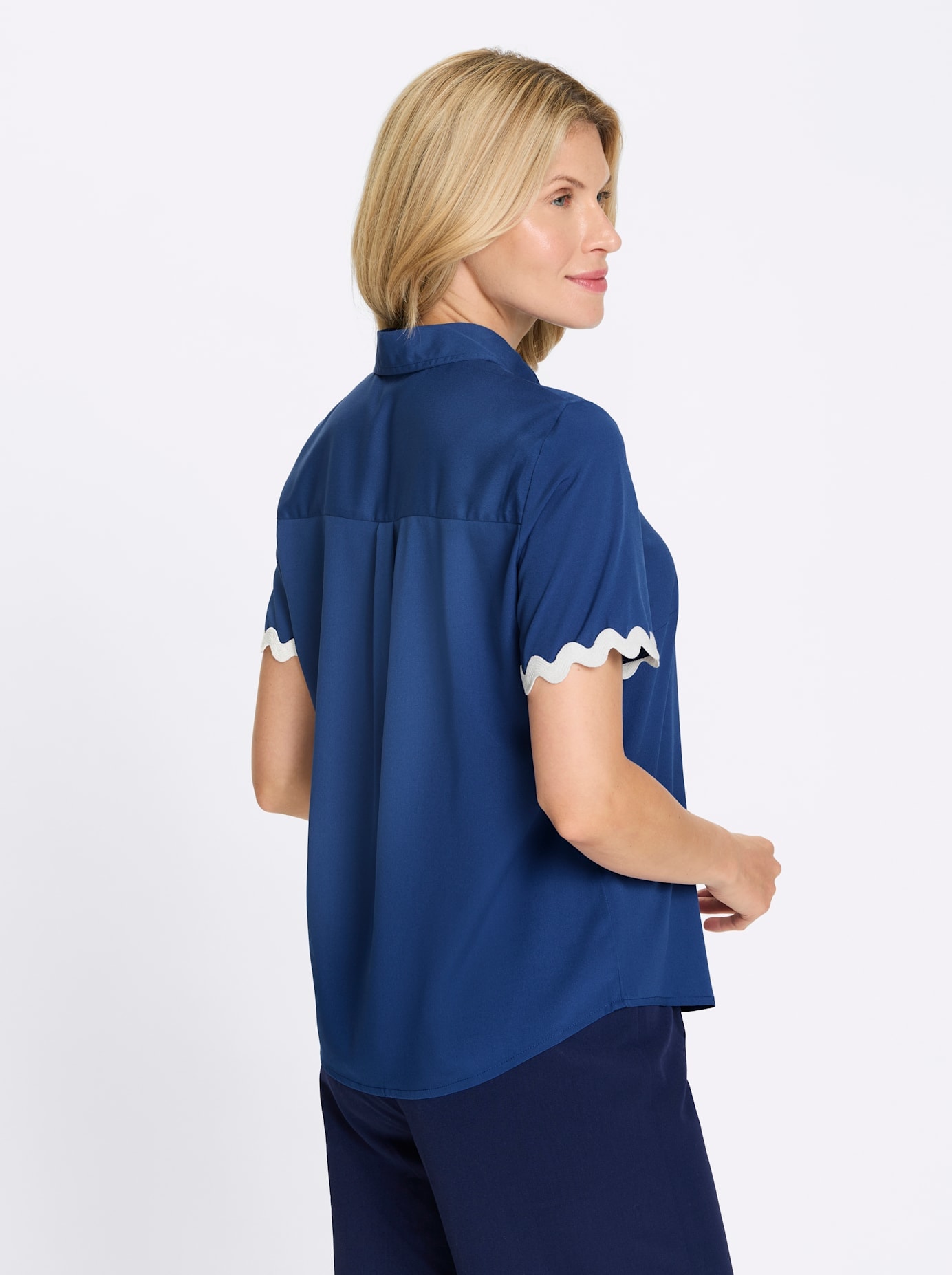 Classic Basics Kurzarmbluse