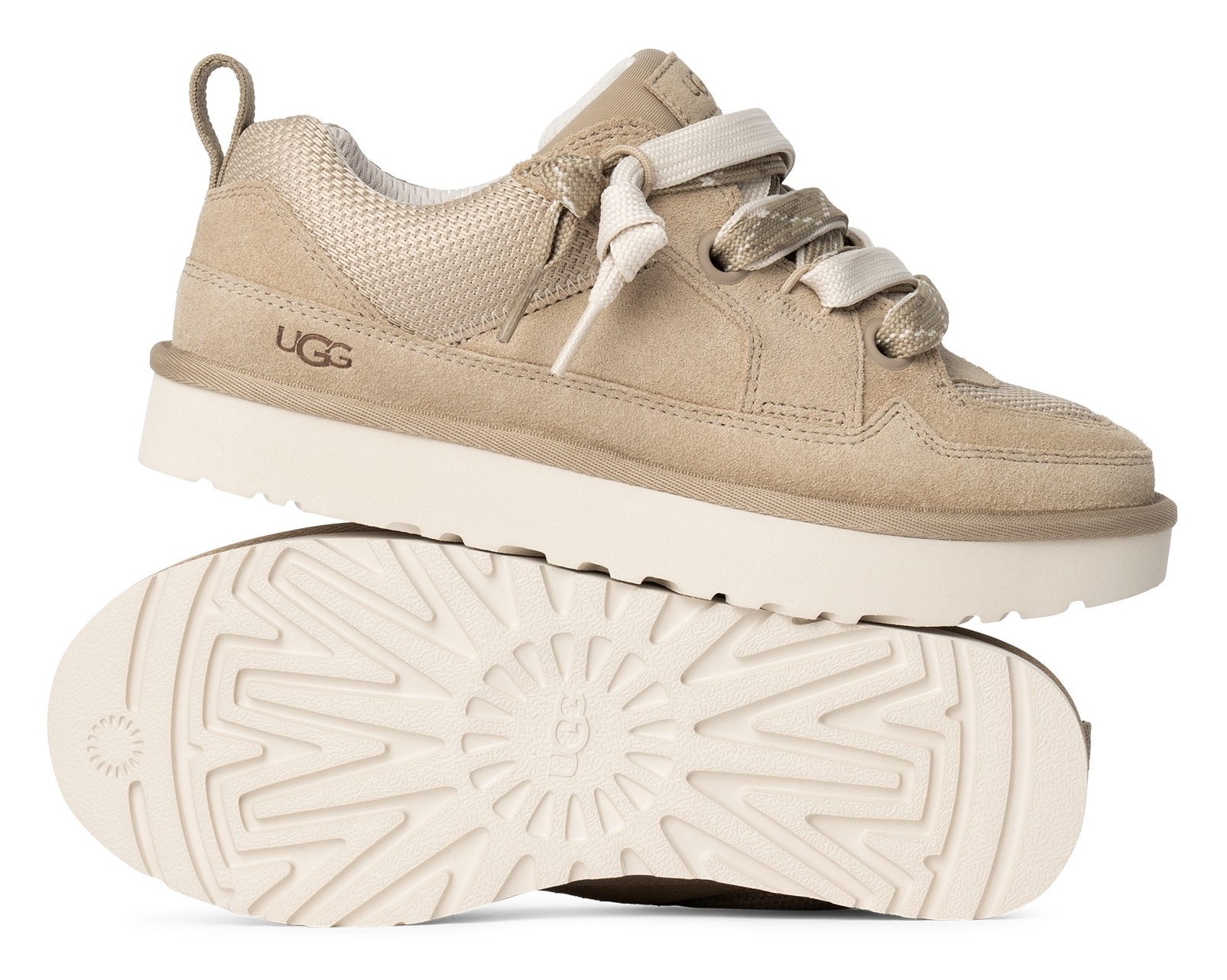 UGG Sneaker »LO LOWMEL«, Schnürschuh, Freizeitschuh mit EVA-Fußbett