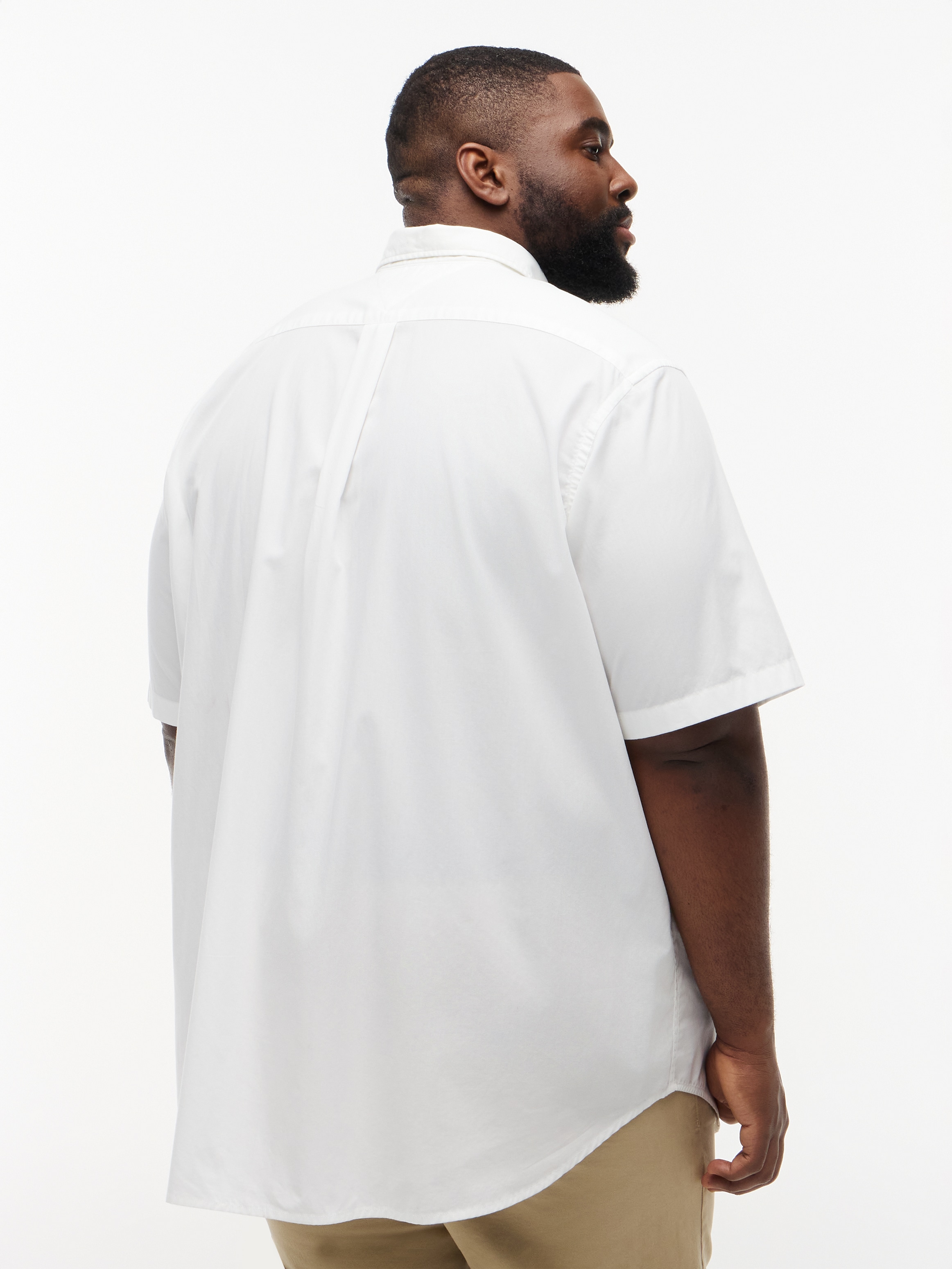 Tommy Hilfiger Big & Tall Kurzarmhemd »BT-FLEX POPLIN SOLID« Große Größen