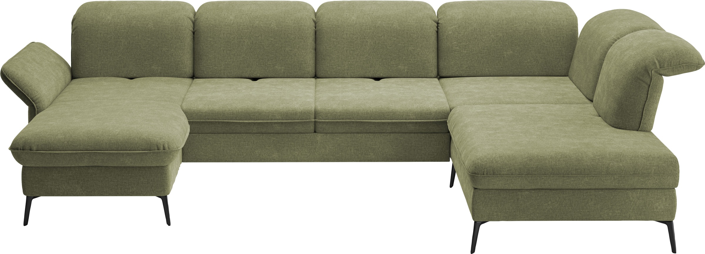 sit&more Wohnlandschaft »Emely«, mit Sitztiefenverstellung optional mit Bettfunktion und Bettkasten