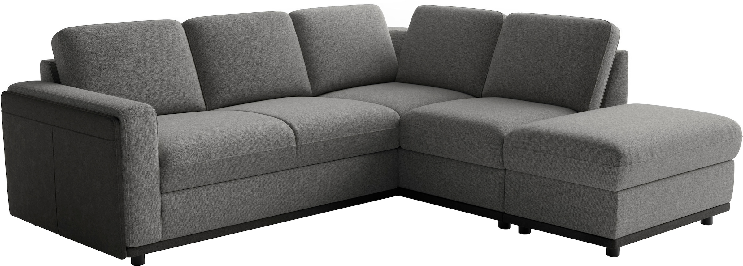 sit&more Ecksofa »Cordoba« wahlweise mit Schlaffunktion und Bettkasten oder Stauraum