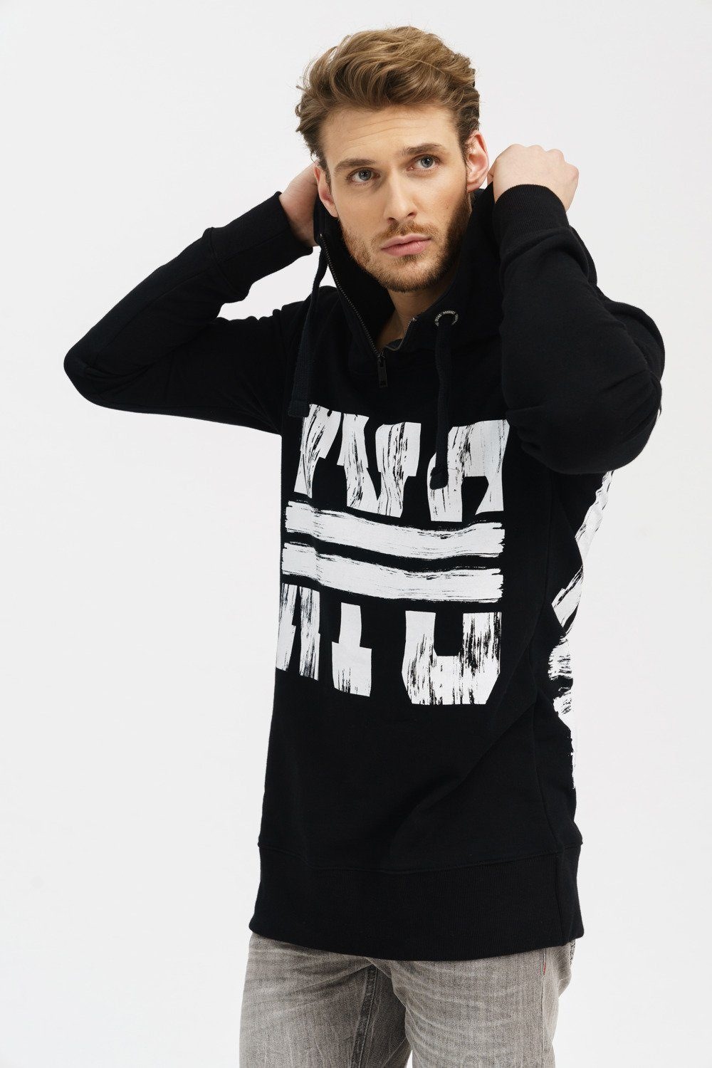 trueprodigy Sweatshirt »Robb«, mit Front und Rückenprint
