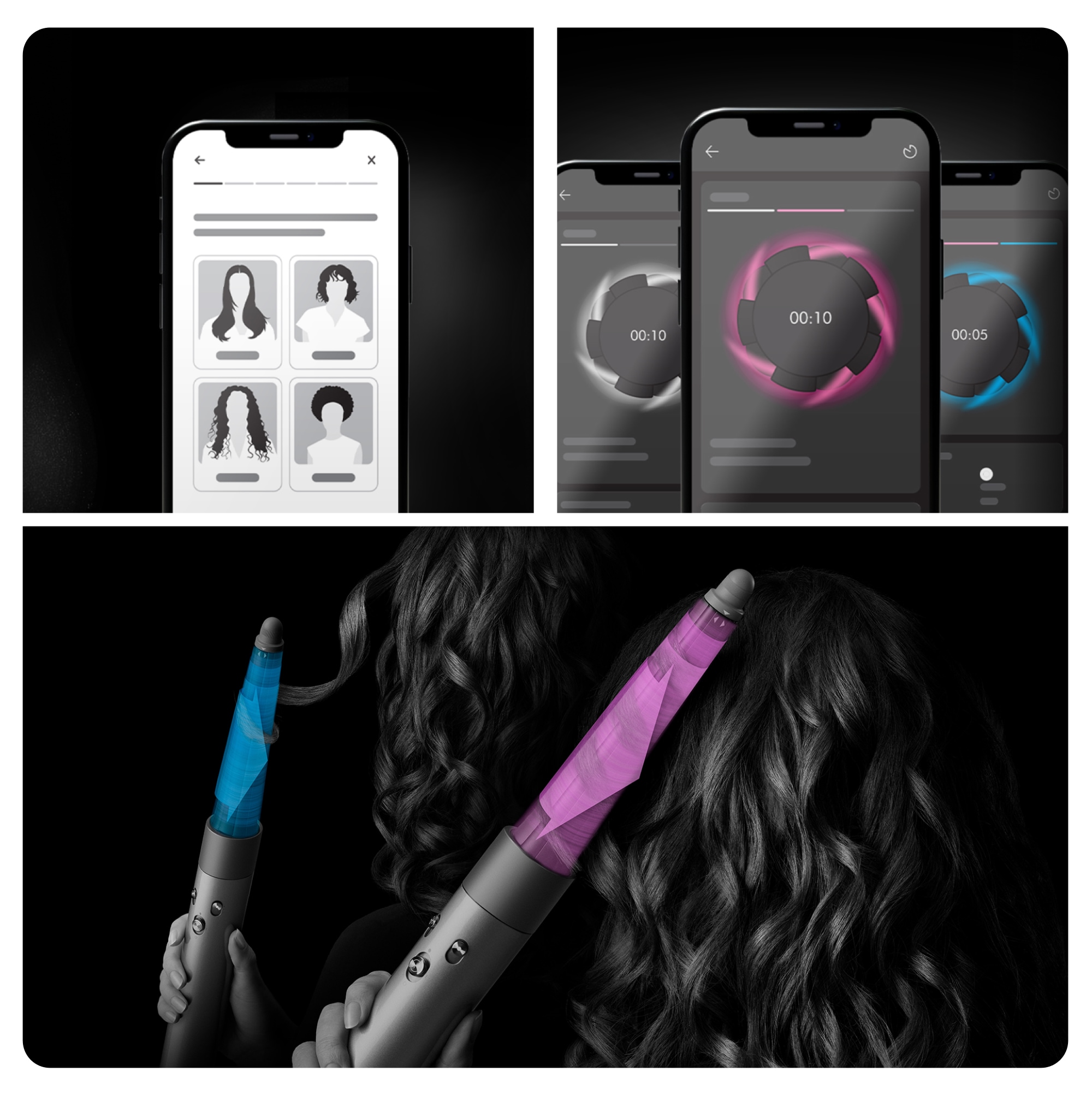DYSON Multihaarstyler »Airwrap i.d.™ (Ceramic Pink/Roségold)«, 6 Aufsätze