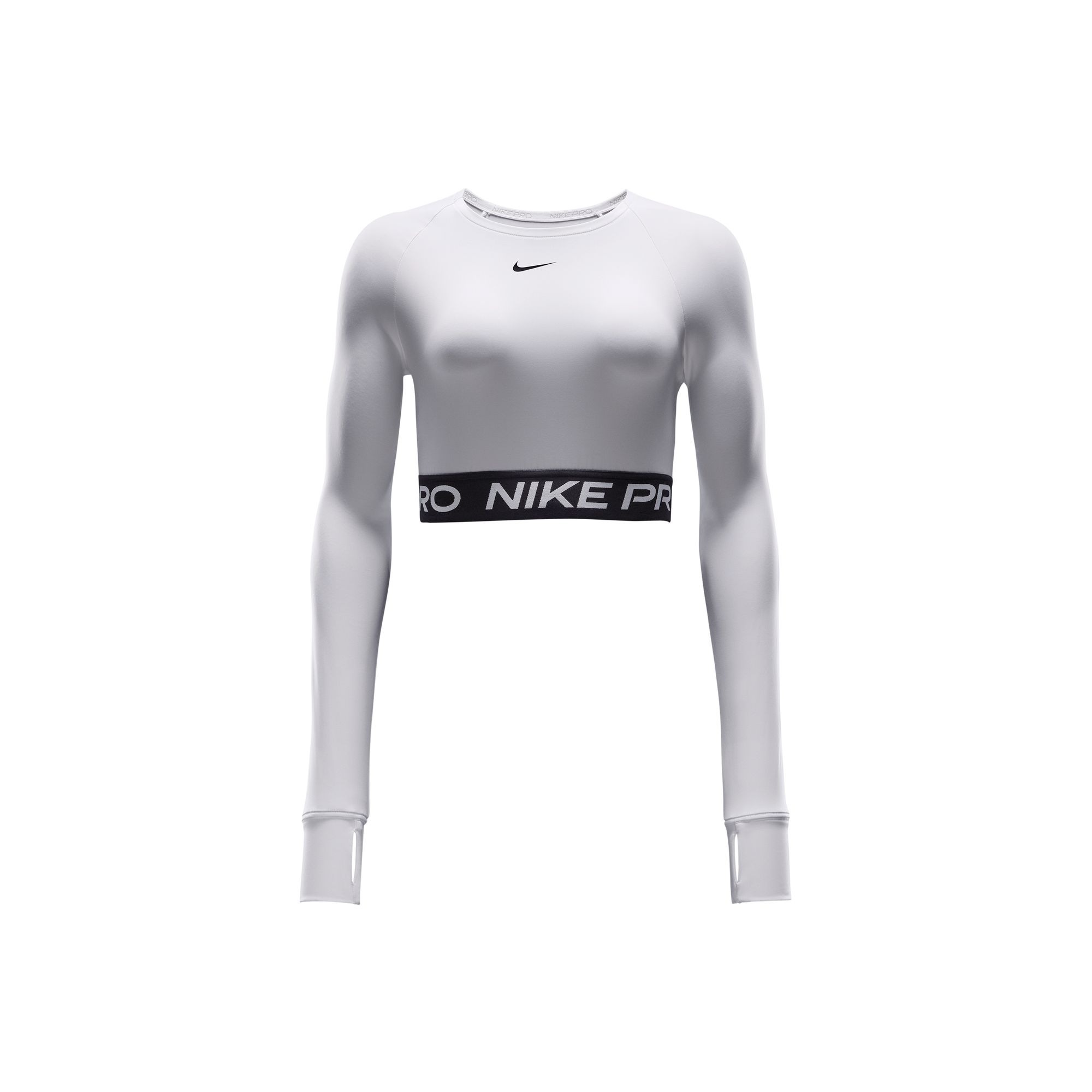 Nike Funktionsshirt »NIKE PRO DF 365 CROP LS« Rundhalsausschnitt, Kurzarm, leichtes, geschmeidiges Material