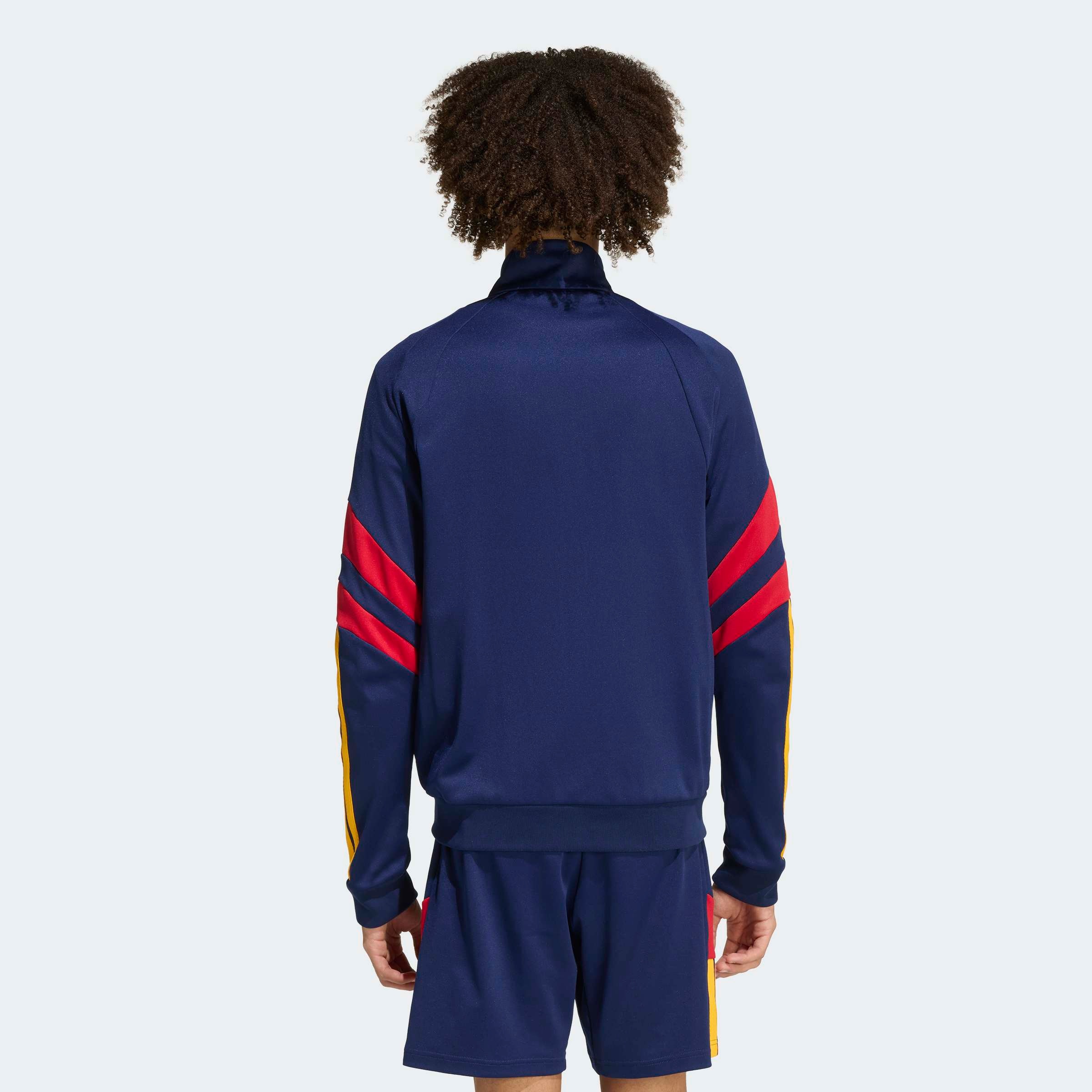 adidas Sportswear Trainingsjacke »HOUSE OF TIRO NATIONS PACK TRACK« mit Reißverschluss, aus Baumwolle