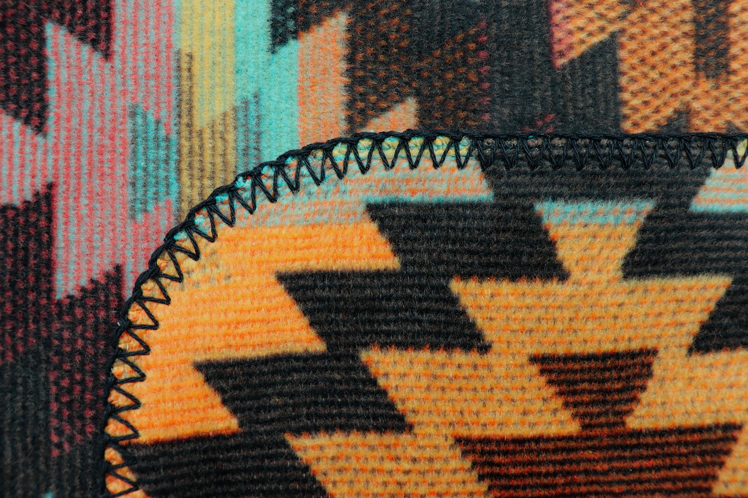 Biederlack Wohndecke »Nomad« mit geketteltem Zierstich, Kuscheldecke