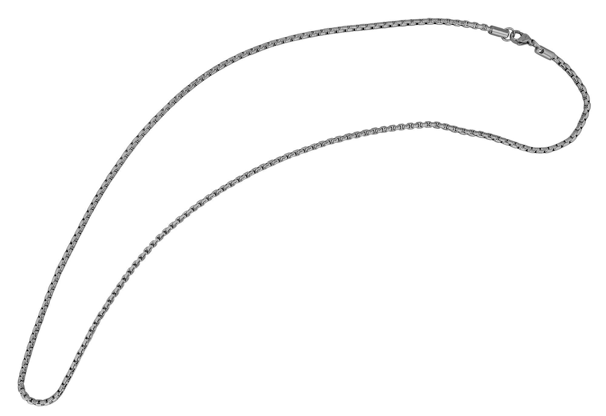 Adelia´s Schlangenkette »Unisex Halskette ¿ Schlangenkette aus Edelstahl 60 cm«
